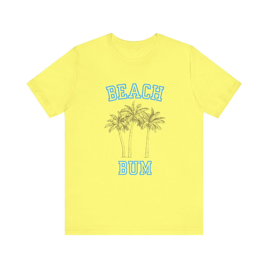 Beach Bum Palm Tree Shirt, Tropical Island Vacation Clothing by PopCultureByDesign36