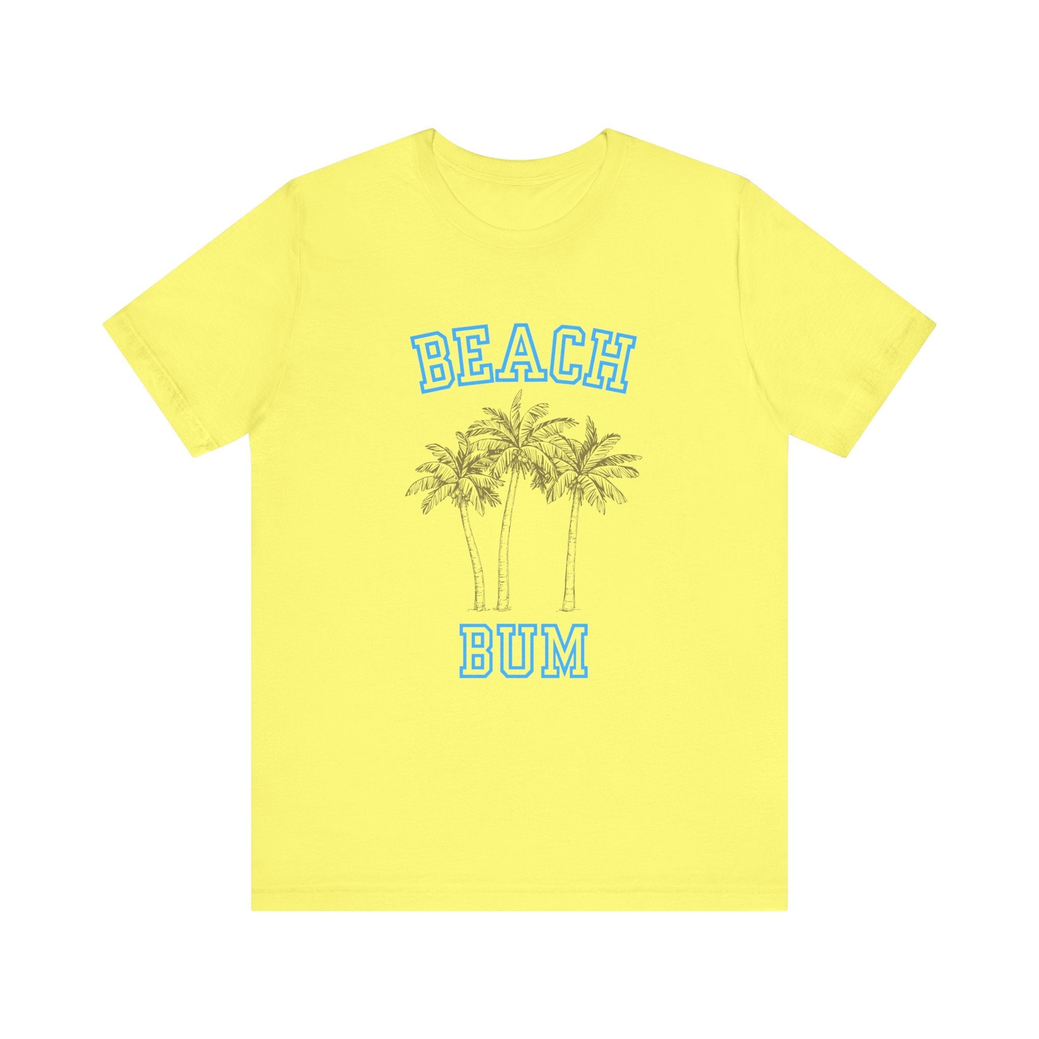 Beach Bum Palm Tree Shirt, Tropical Island Vacation Clothing by PopCultureByDesign36