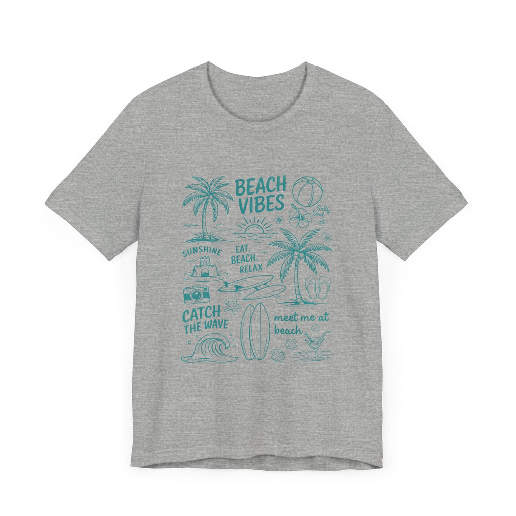 Beach Vibes Shirt, Ocean Lover Shirt, Sea Life Top by PopCultureByDesign36