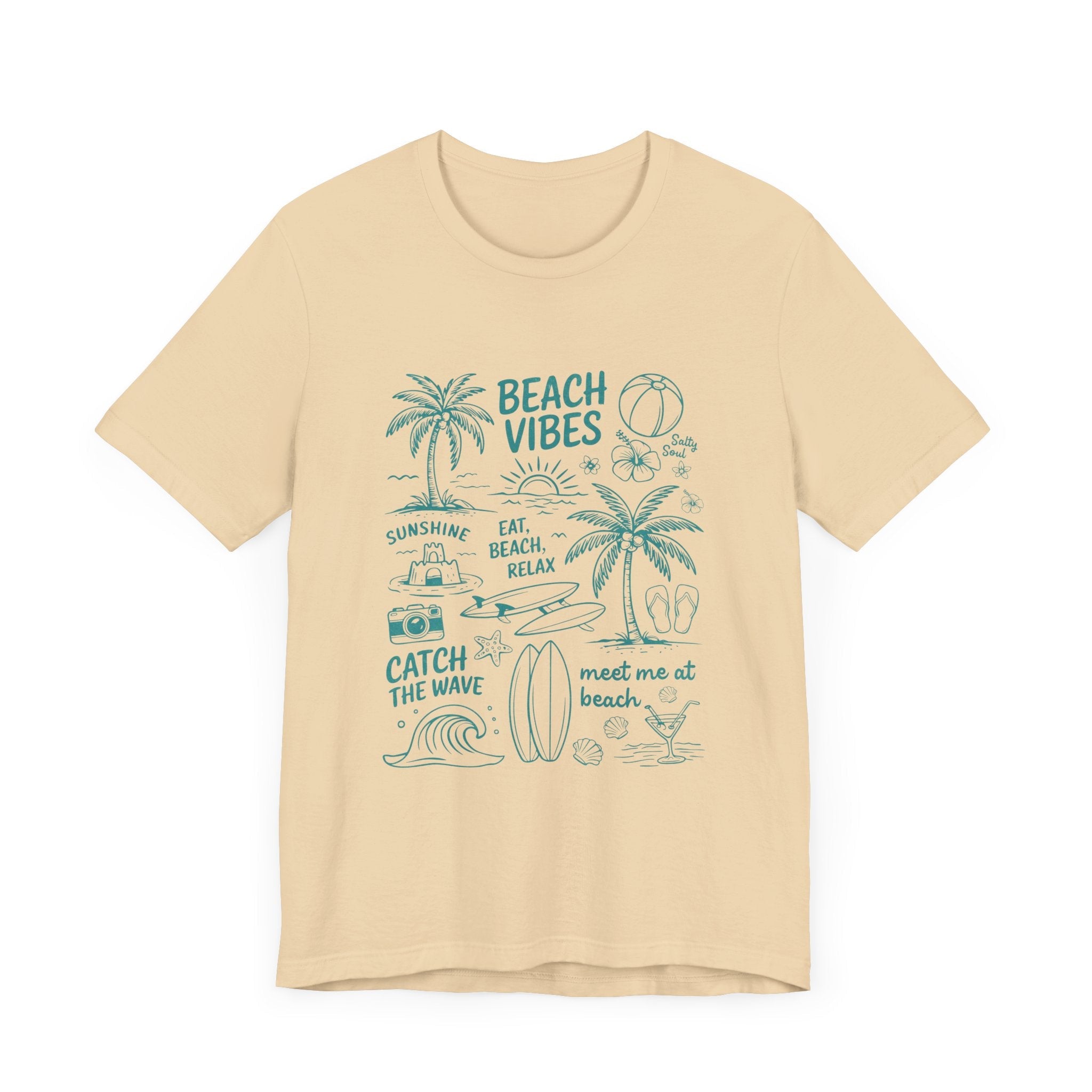 Beach Vibes Shirt, Ocean Lover Shirt, Sea Life Top by PopCultureByDesign36