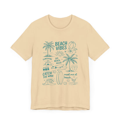 Beach Vibes Shirt, Ocean Lover Shirt, Sea Life Top - Popbydesign