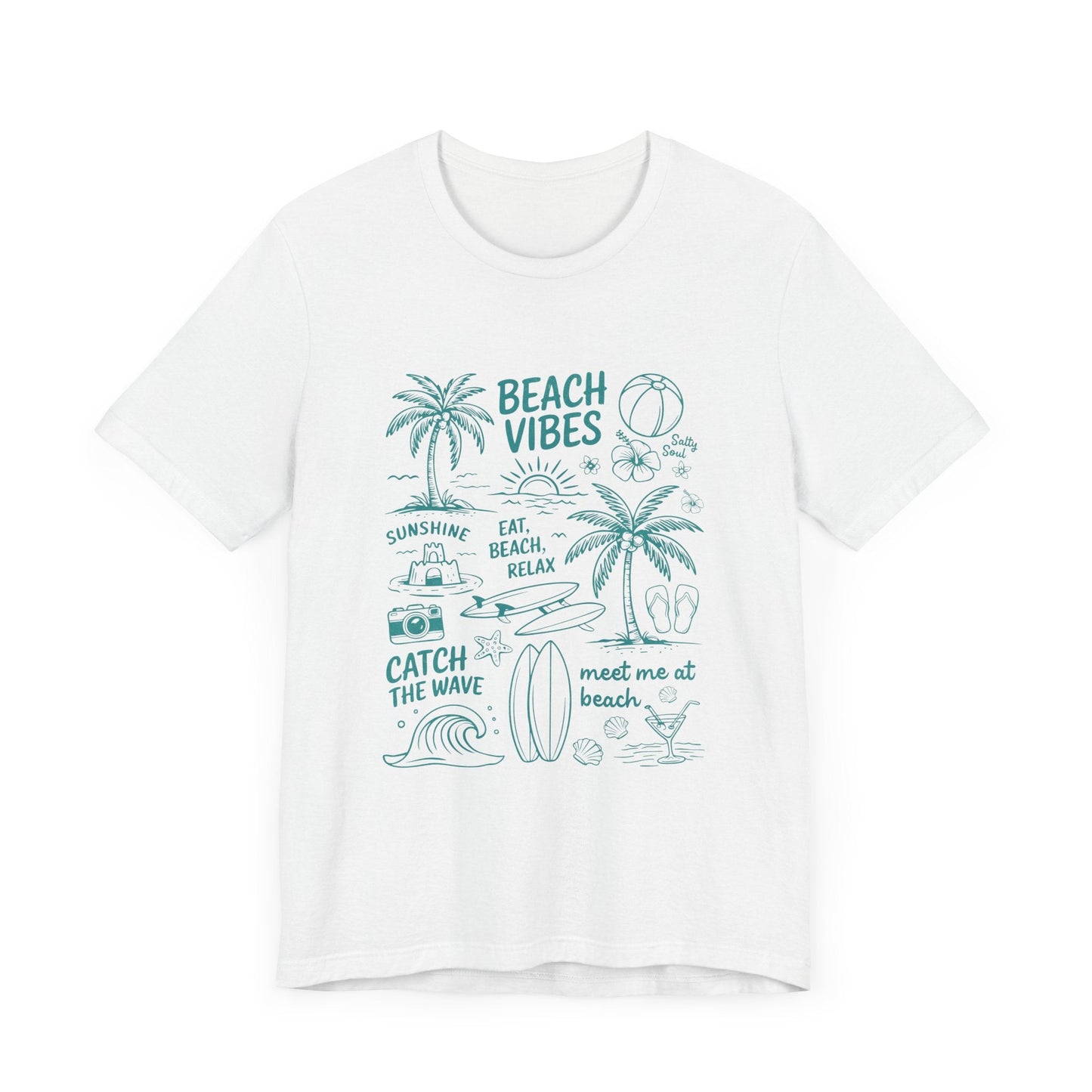 Beach Vibes Shirt, Ocean Lover Shirt, Sea Life Top - Popbydesign