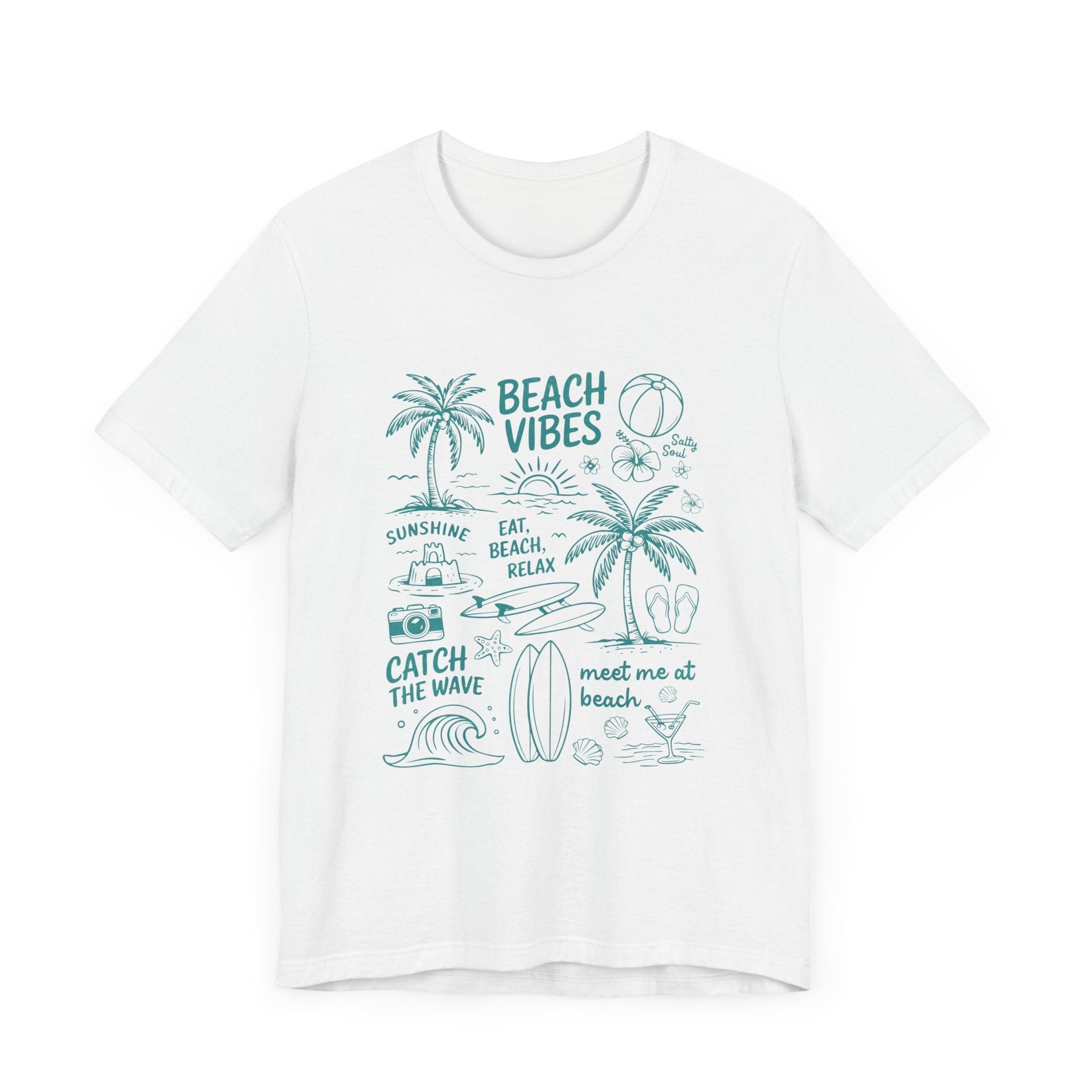 Beach Vibes Shirt, Ocean Lover Shirt, Sea Life Top by PopCultureByDesign36