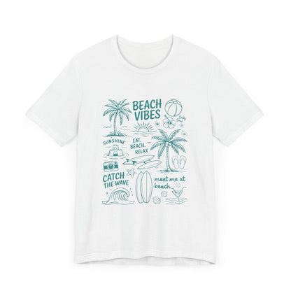 Beach Vibes Shirt, Ocean Lover Shirt, Sea Life Top - Popbydesign