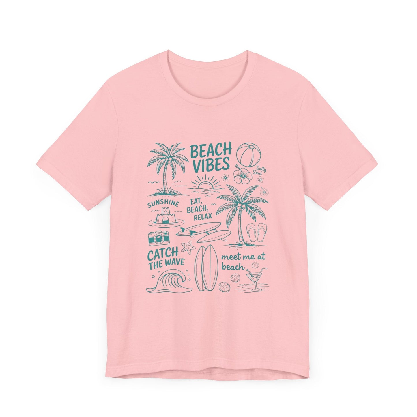 Beach Vibes Shirt, Ocean Lover Shirt, Sea Life Top - Popbydesign