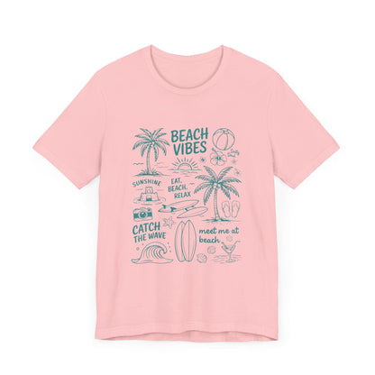 Beach Vibes Shirt, Ocean Lover Shirt, Sea Life Top - Popbydesign
