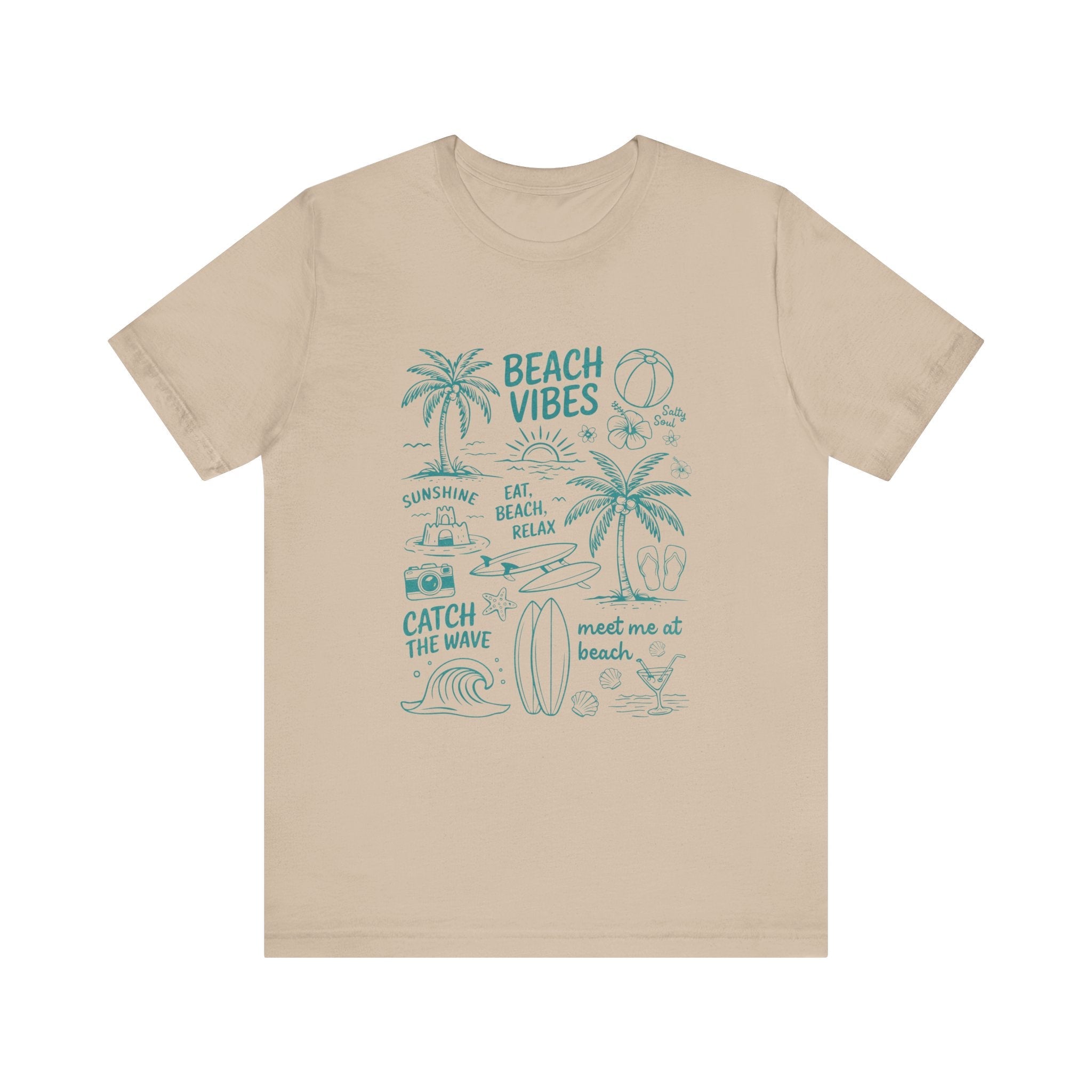 Beach Vibes Shirt, Ocean Lover Shirt, Sea Life Top by PopCultureByDesign36