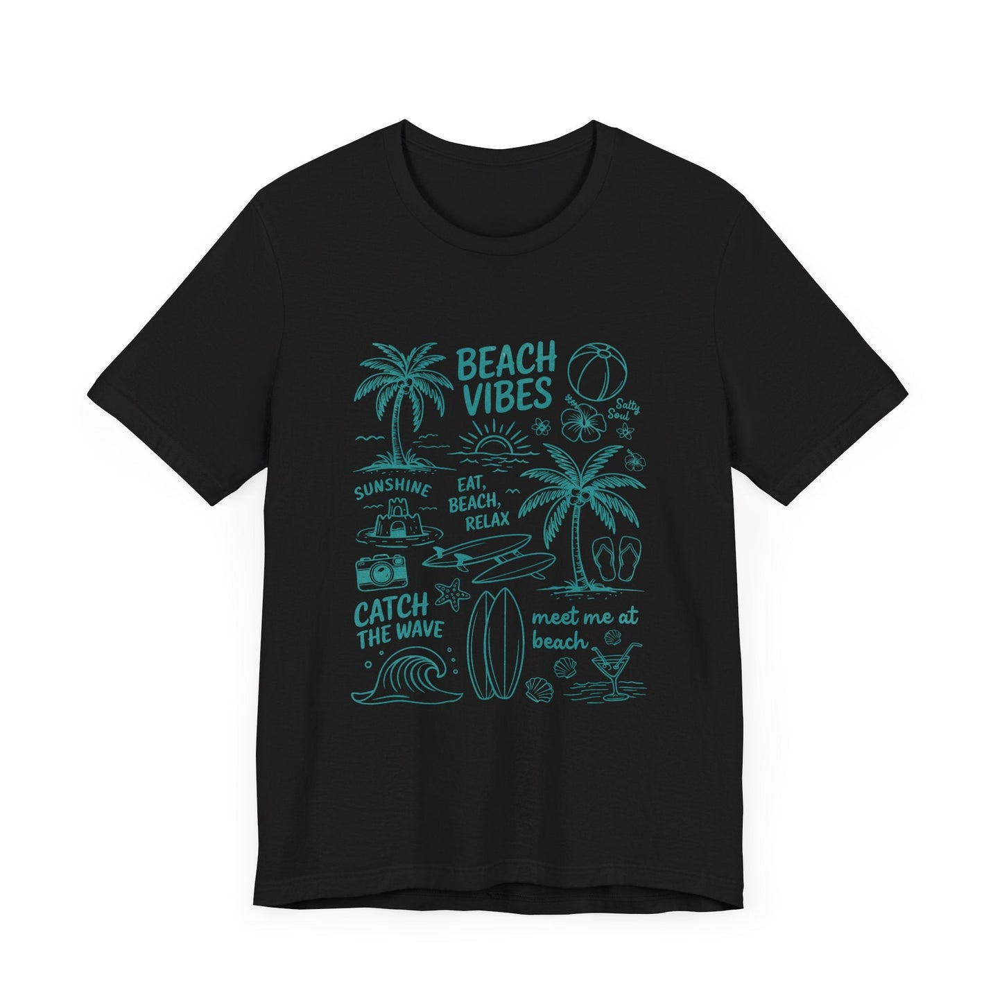 Beach Vibes Shirt, Ocean Lover Shirt, Sea Life Top - Popbydesign