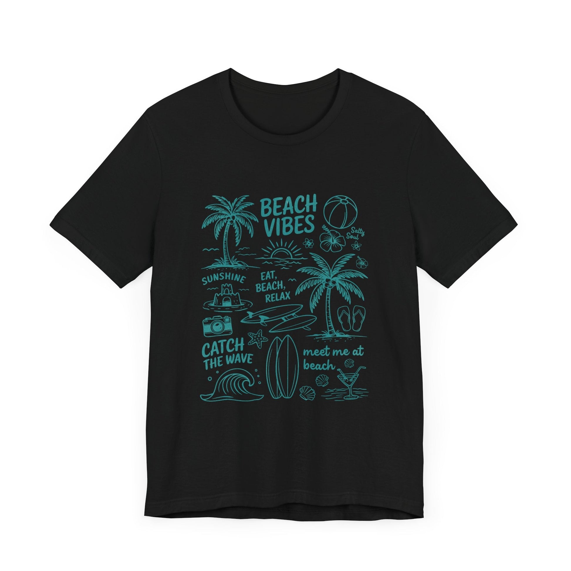 Beach Vibes Shirt, Ocean Lover Shirt, Sea Life Top - Popbydesign
