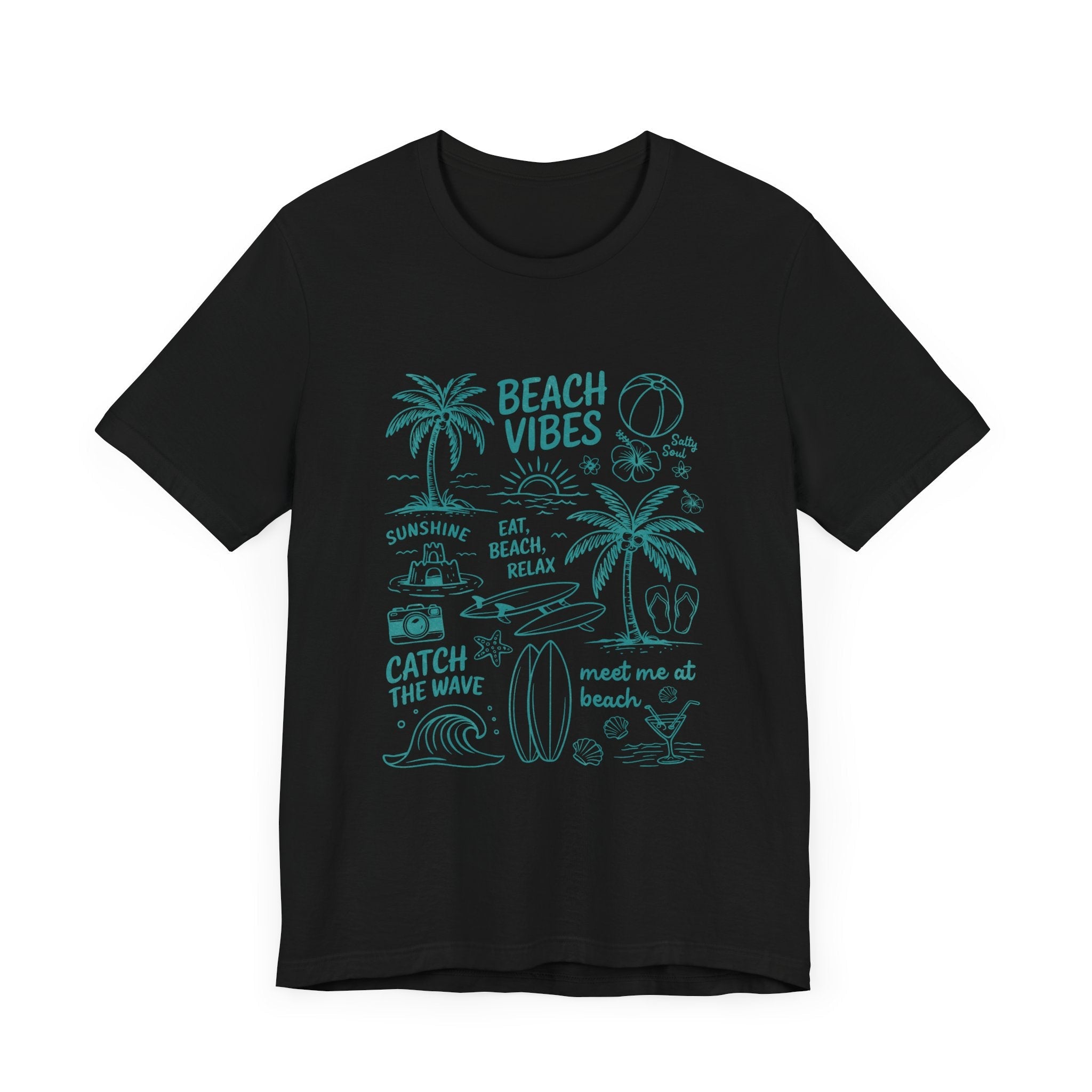 Beach Vibes Shirt, Ocean Lover Shirt, Sea Life Top by PopCultureByDesign36