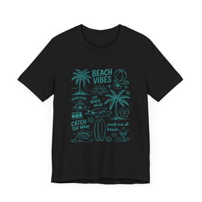 Beach Vibes Shirt, Ocean Lover Shirt, Sea Life Top - Popbydesign