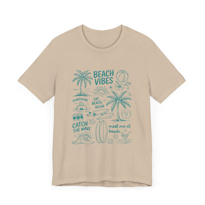Beach Vibes Shirt, Ocean Lover Shirt, Sea Life Top - Popbydesign