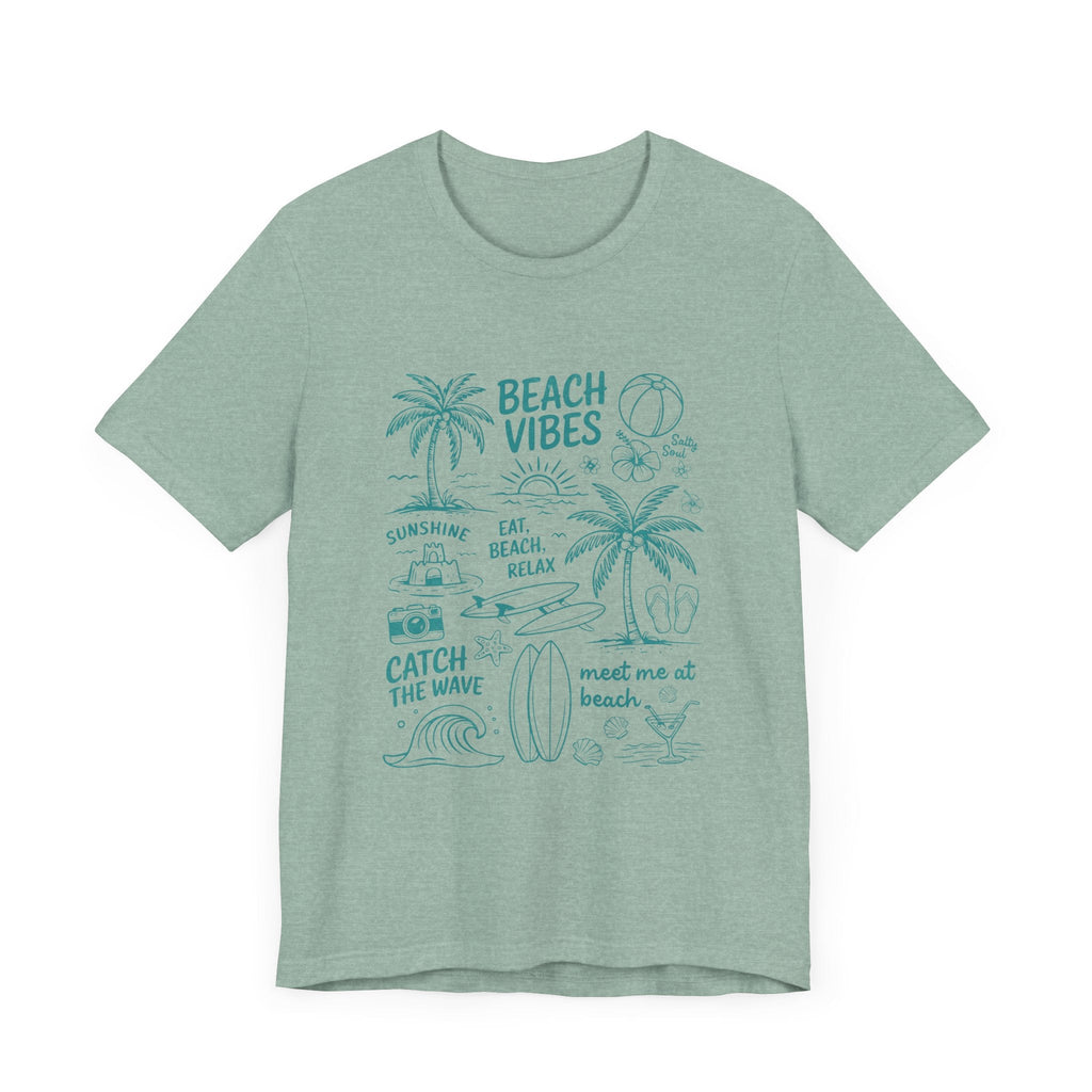 Beach Vibes Shirt, Ocean Lover Shirt, Sea Life Top by PopCultureByDesign36