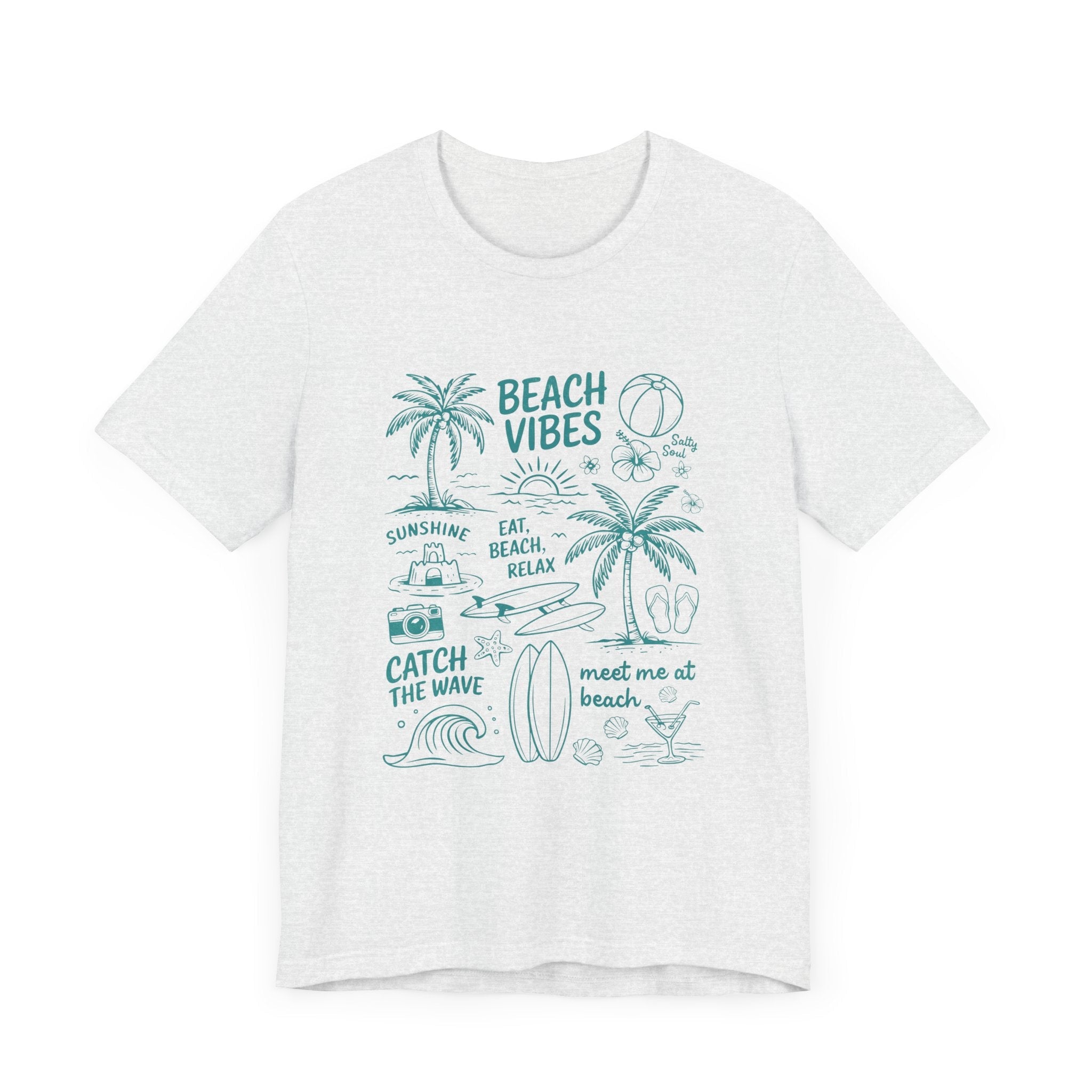 Beach Vibes Shirt, Ocean Lover Shirt, Sea Life Top by PopCultureByDesign36