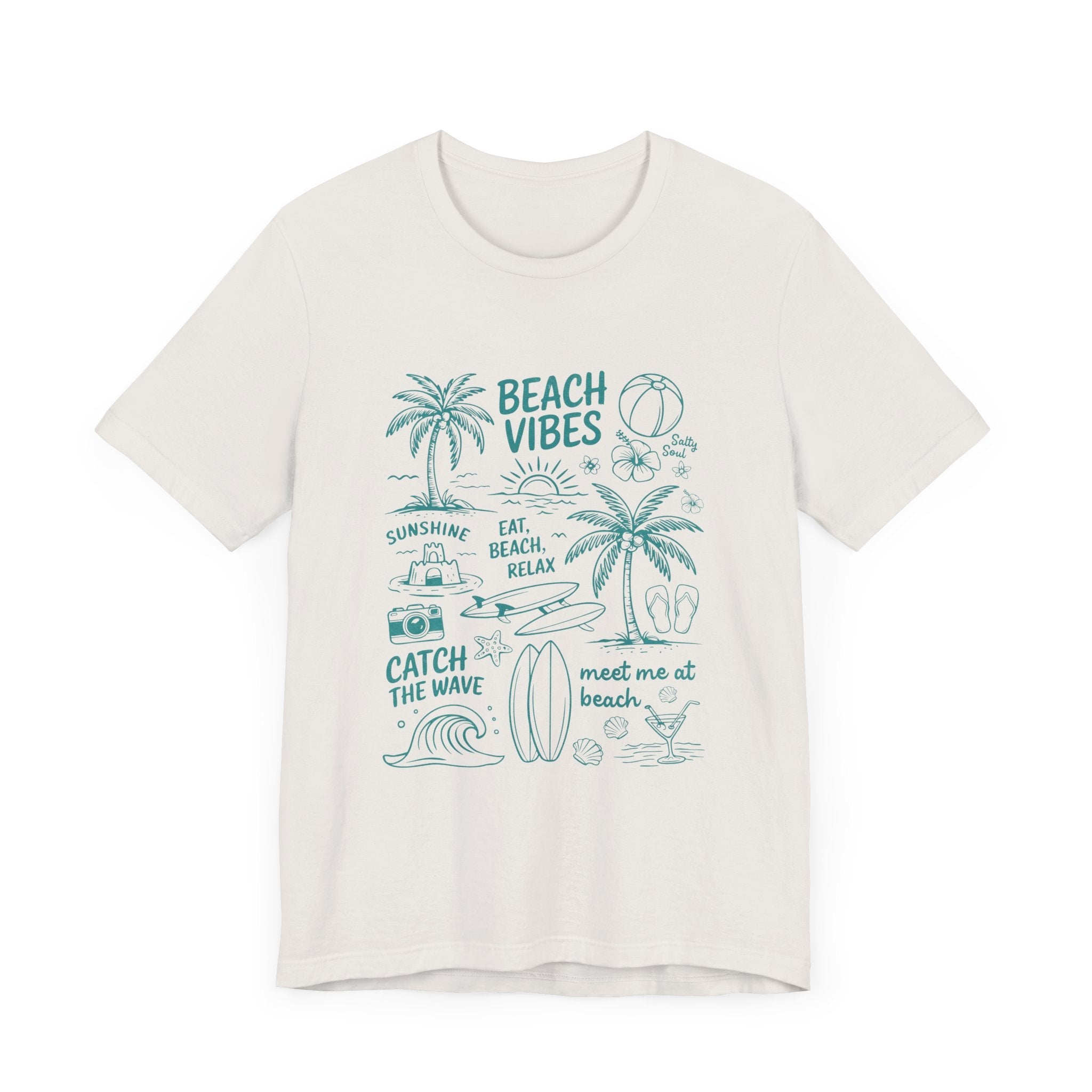 Beach Vibes Shirt, Ocean Lover Shirt, Sea Life Top by PopCultureByDesign36