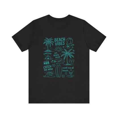 Beach Vibes Shirt, Ocean Lover Shirt, Sea Life Top - Popbydesign