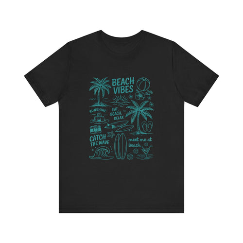 Beach Vibes Shirt, Ocean Lover Shirt, Sea Life Top by PopCultureByDesign36