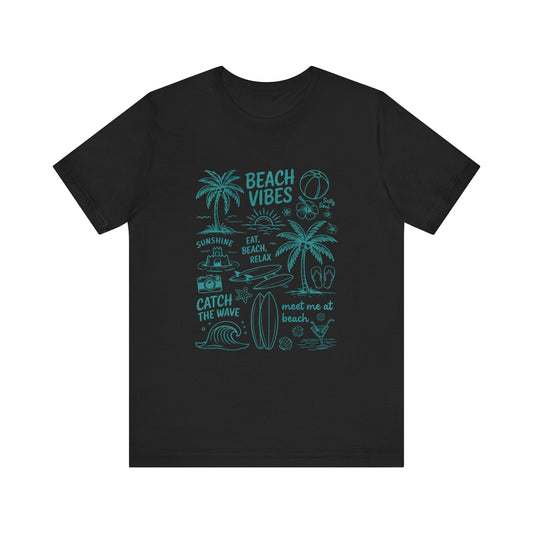 Beach Vibes Shirt, Ocean Lover Shirt, Sea Life Top - Popbydesign