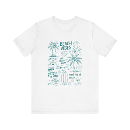 Beach Vibes Shirt, Ocean Lover Shirt, Sea Life Top - Popbydesign