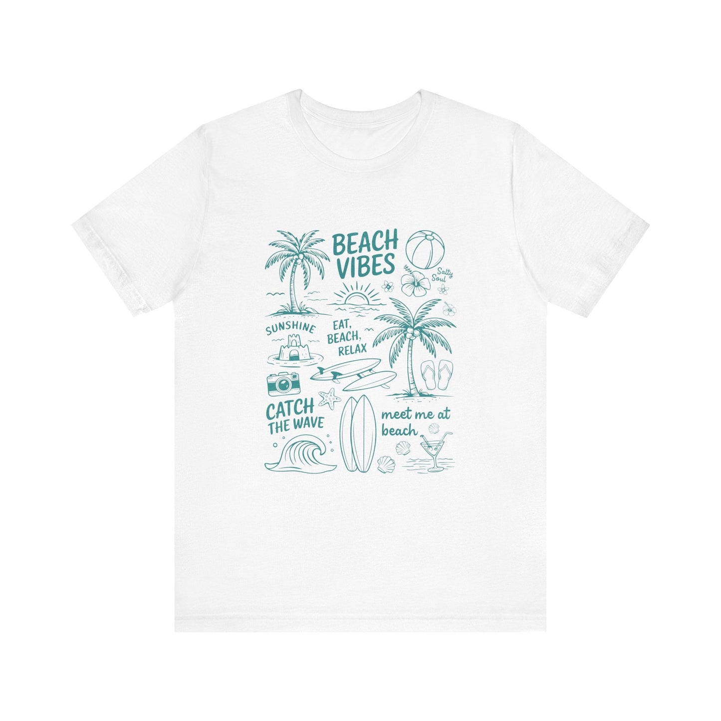 Beach Vibes Shirt, Ocean Lover Shirt, Sea Life Top - Popbydesign