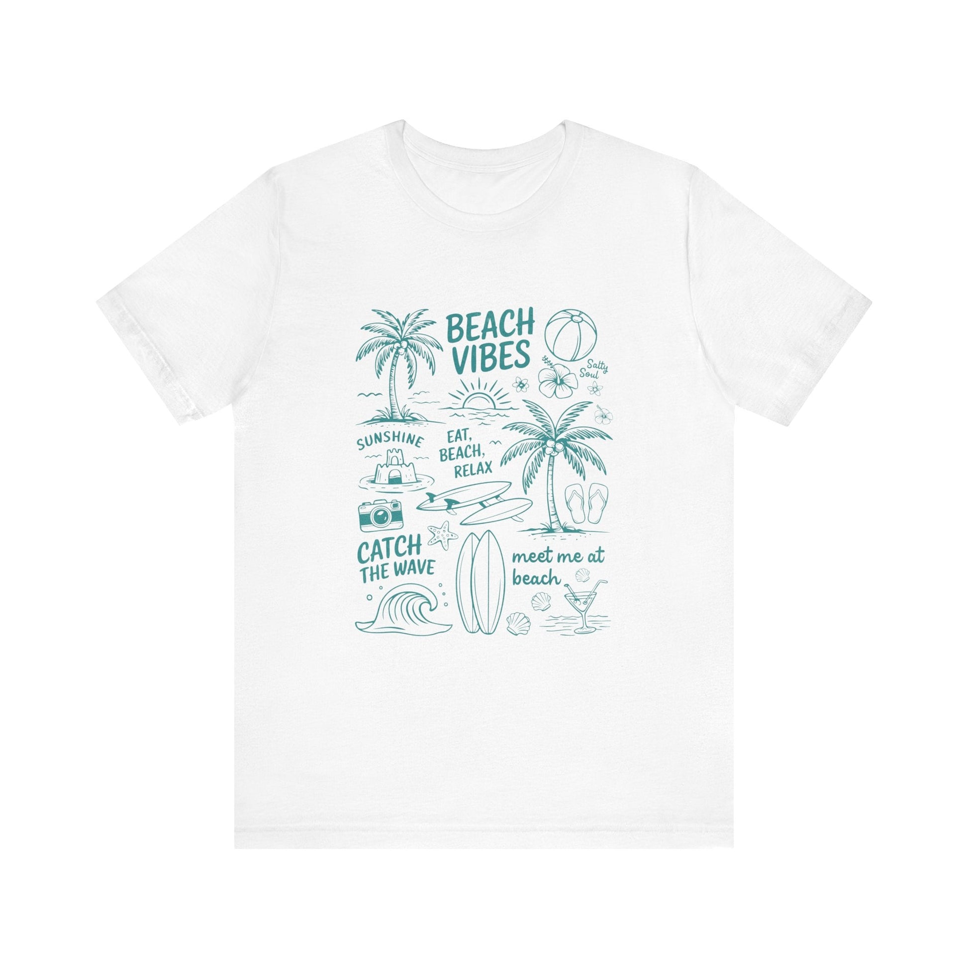 Beach Vibes Shirt, Ocean Lover Shirt, Sea Life Top - Popbydesign