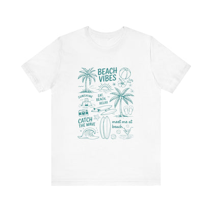 Beach Vibes Shirt, Ocean Lover Shirt, Sea Life Top - Popbydesign