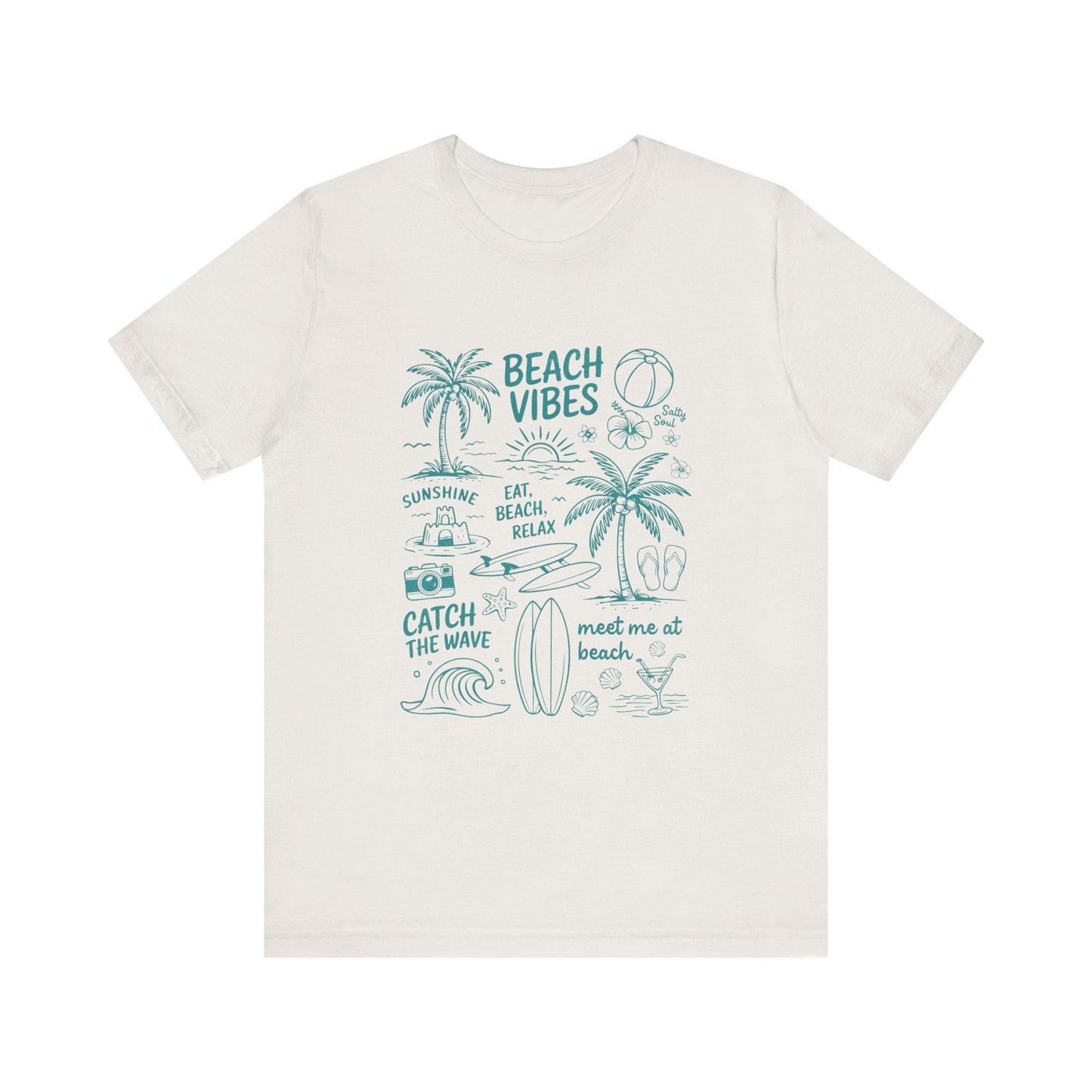 Beach Vibes Shirt, Ocean Lover Shirt, Sea Life Top - Popbydesign