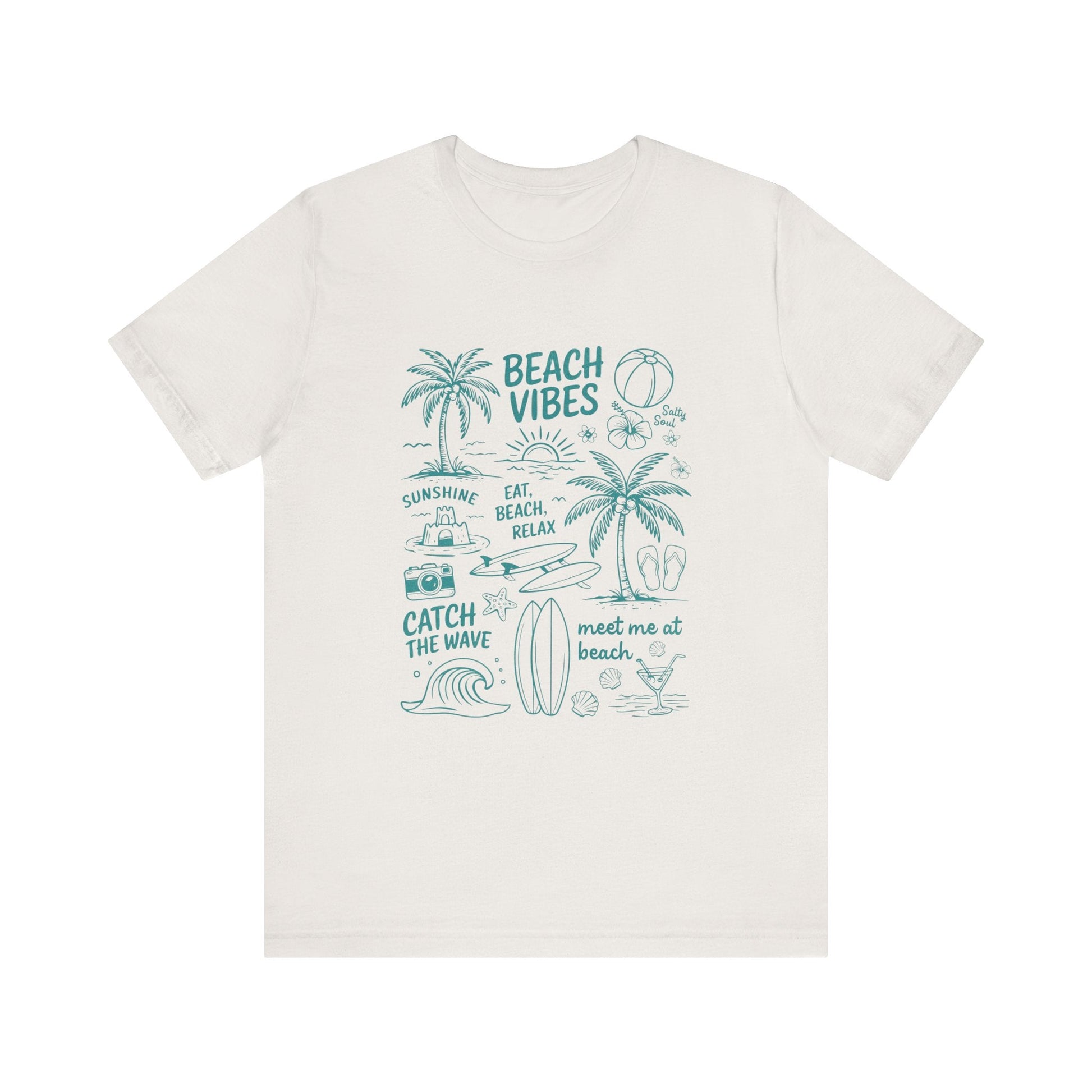 Beach Vibes Shirt, Ocean Lover Shirt, Sea Life Top - Popbydesign