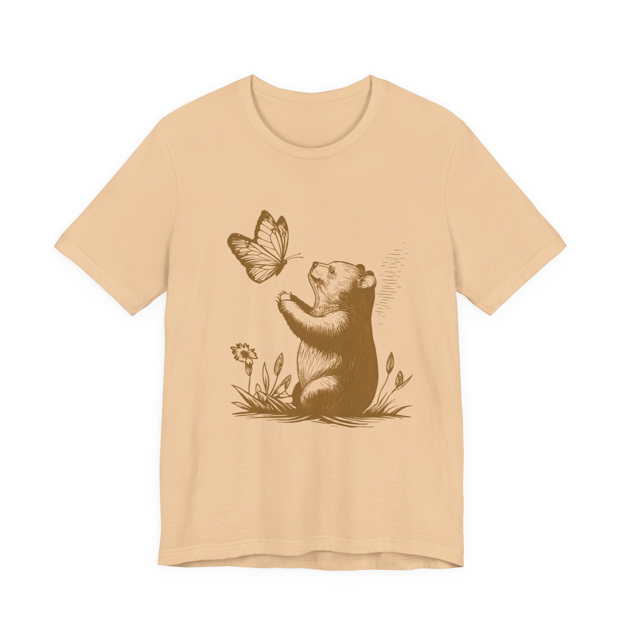 Bear Butterfly Shirt, Vintage Retro Bear Shirt by PopCultureByDesign36