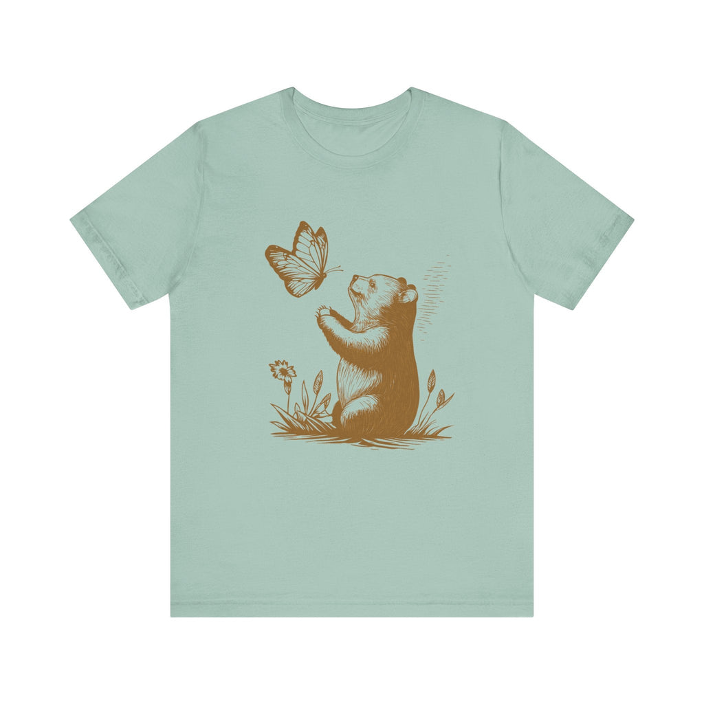 Bear Butterfly Shirt, Vintage Retro Bear Shirt by PopCultureByDesign36