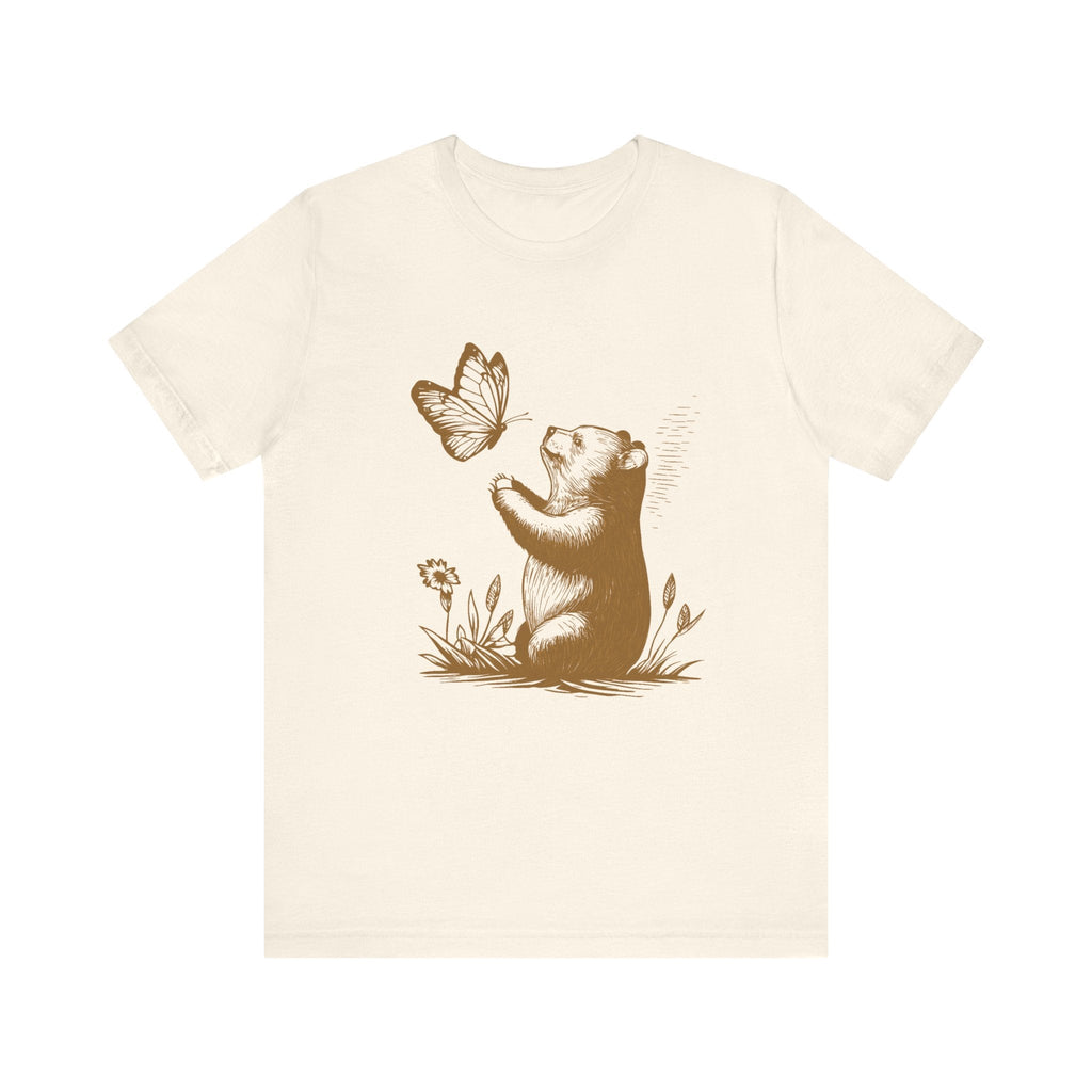 Bear Butterfly Shirt, Vintage Retro Bear Shirt by PopCultureByDesign36
