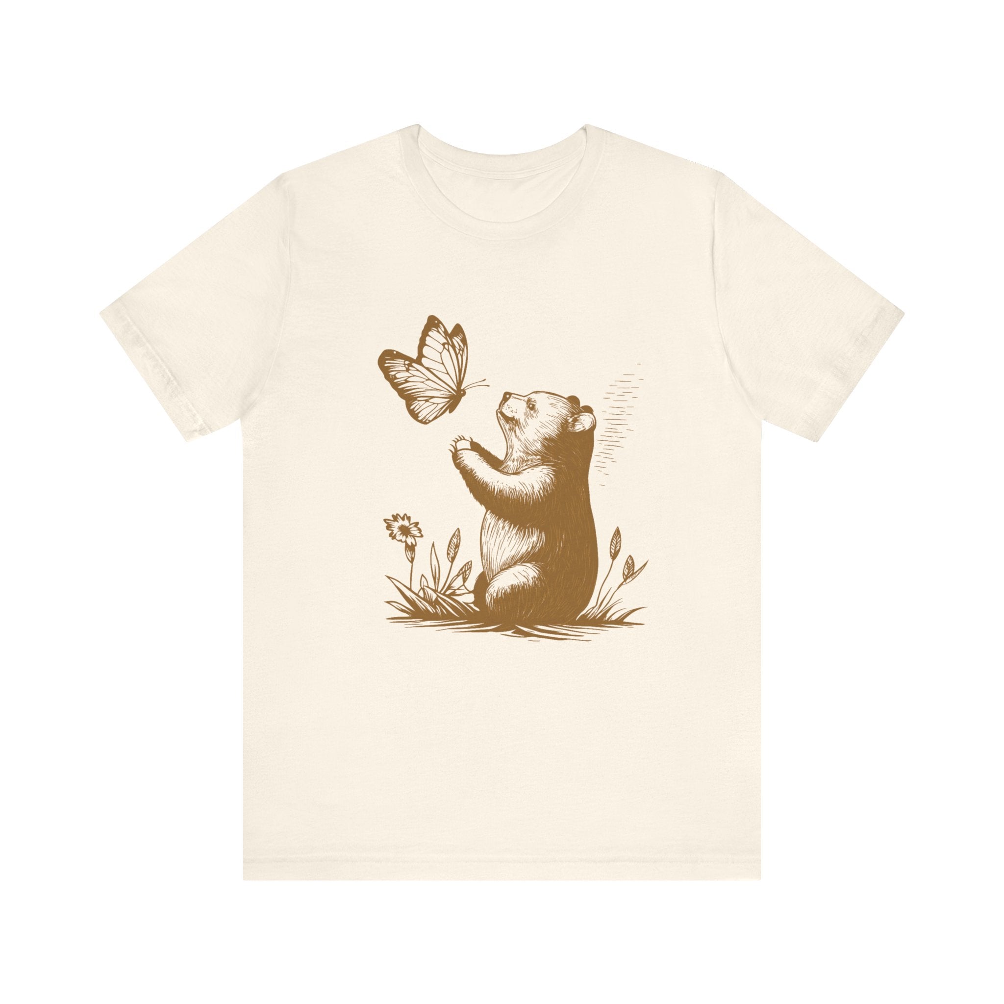 Bear Butterfly Shirt, Vintage Retro Bear Shirt by PopCultureByDesign36