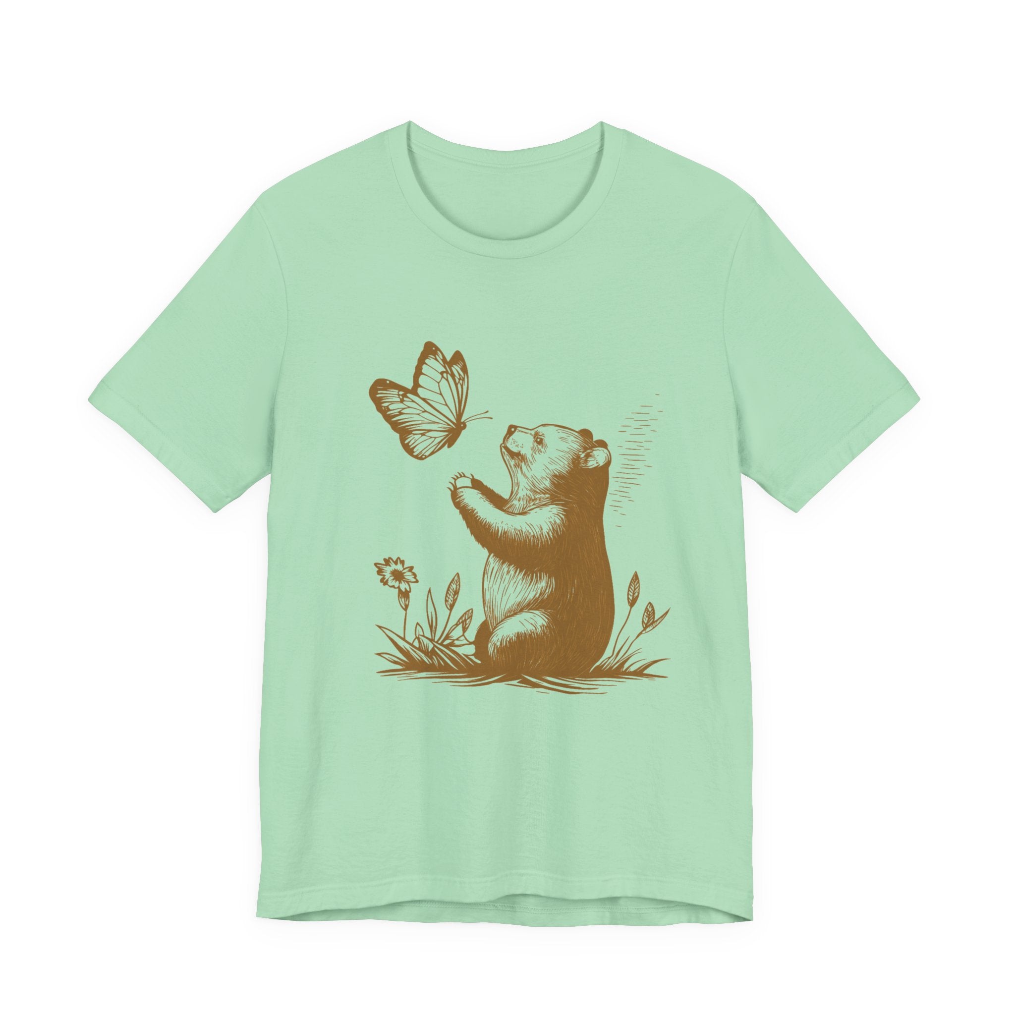 Bear Butterfly Shirt, Vintage Retro Bear Shirt by PopCultureByDesign36