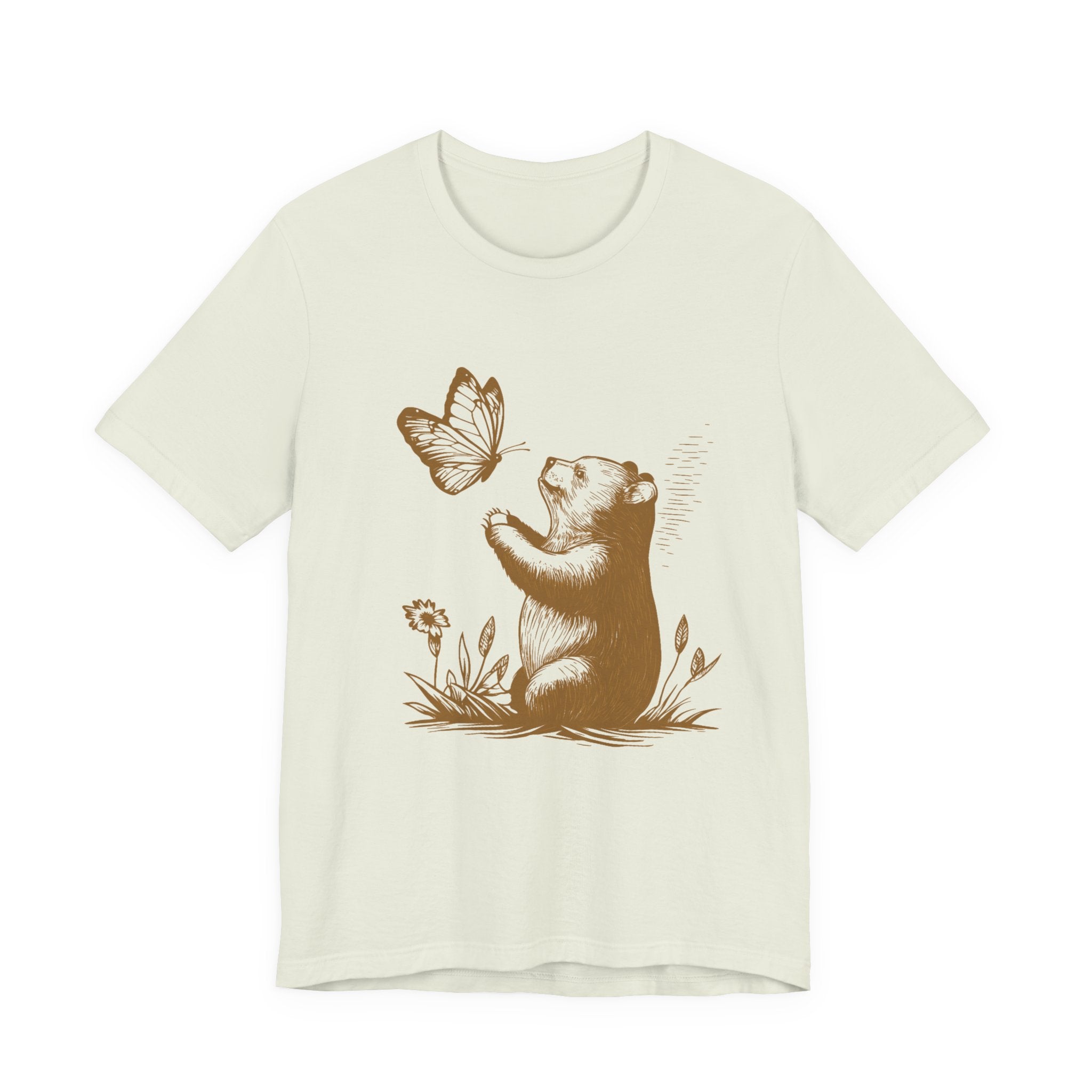 Bear Butterfly Shirt, Vintage Retro Bear Shirt by PopCultureByDesign36
