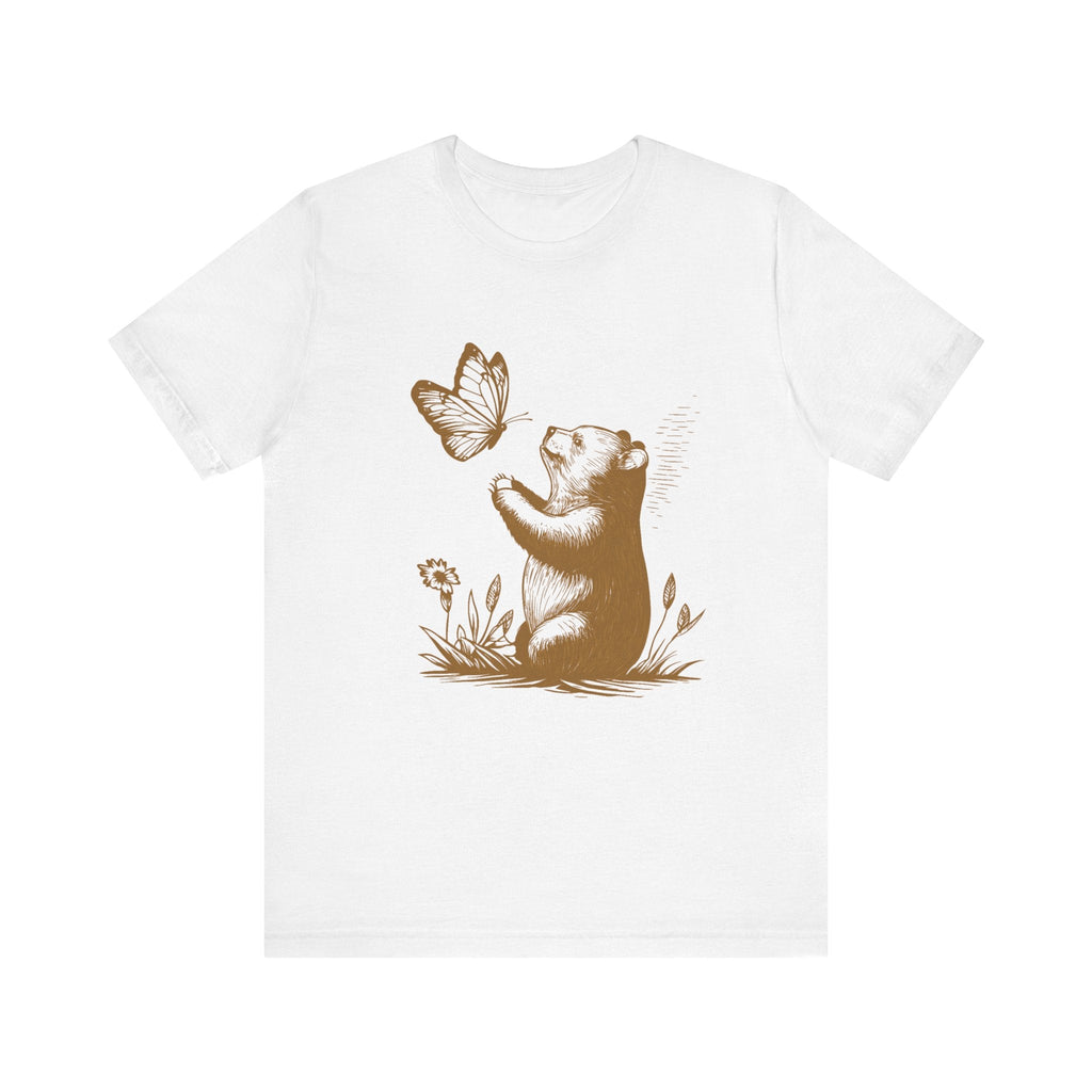 Bear Butterfly Shirt, Vintage Retro Bear Shirt by PopCultureByDesign36