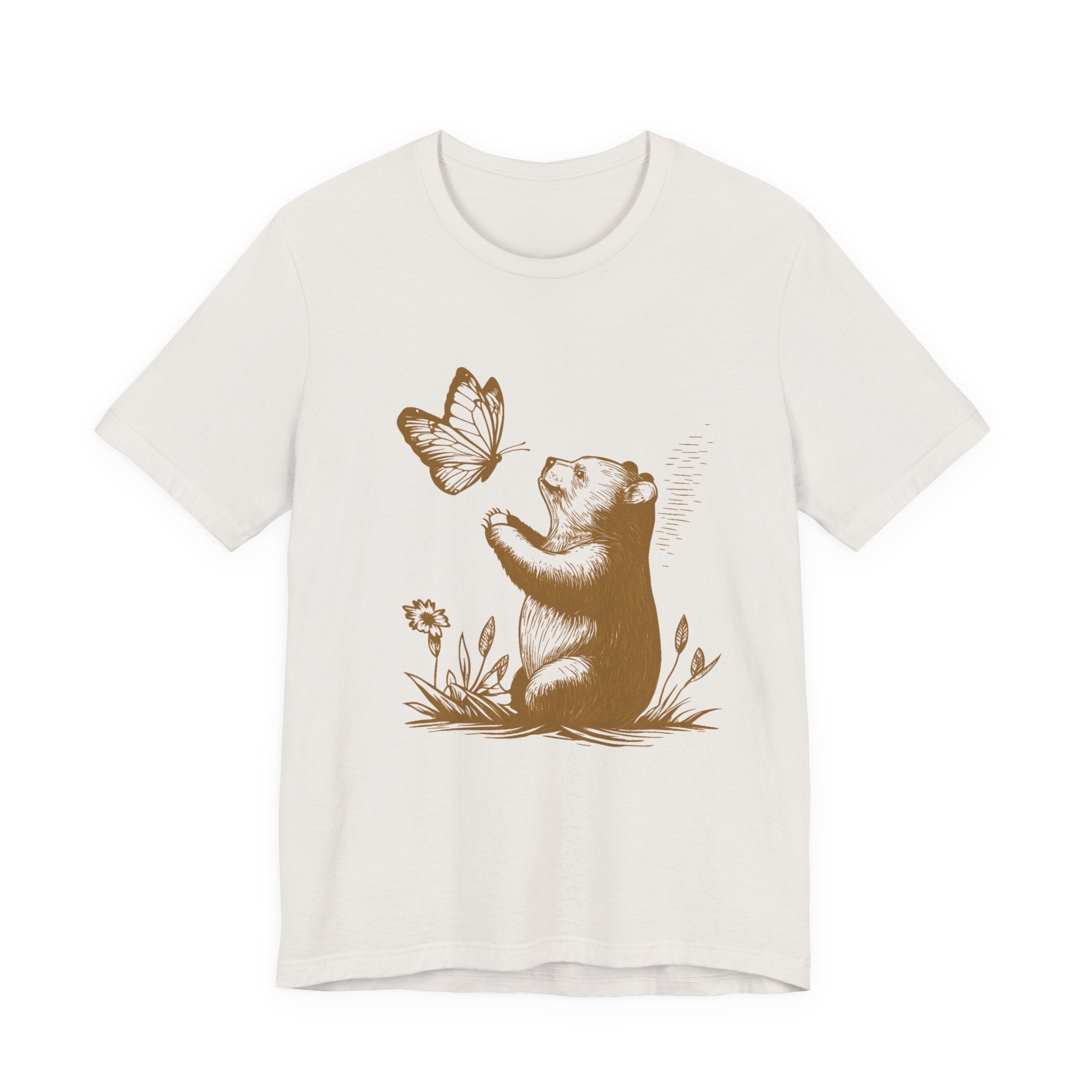 Bear Butterfly Shirt, Vintage Retro Bear Shirt by PopCultureByDesign36