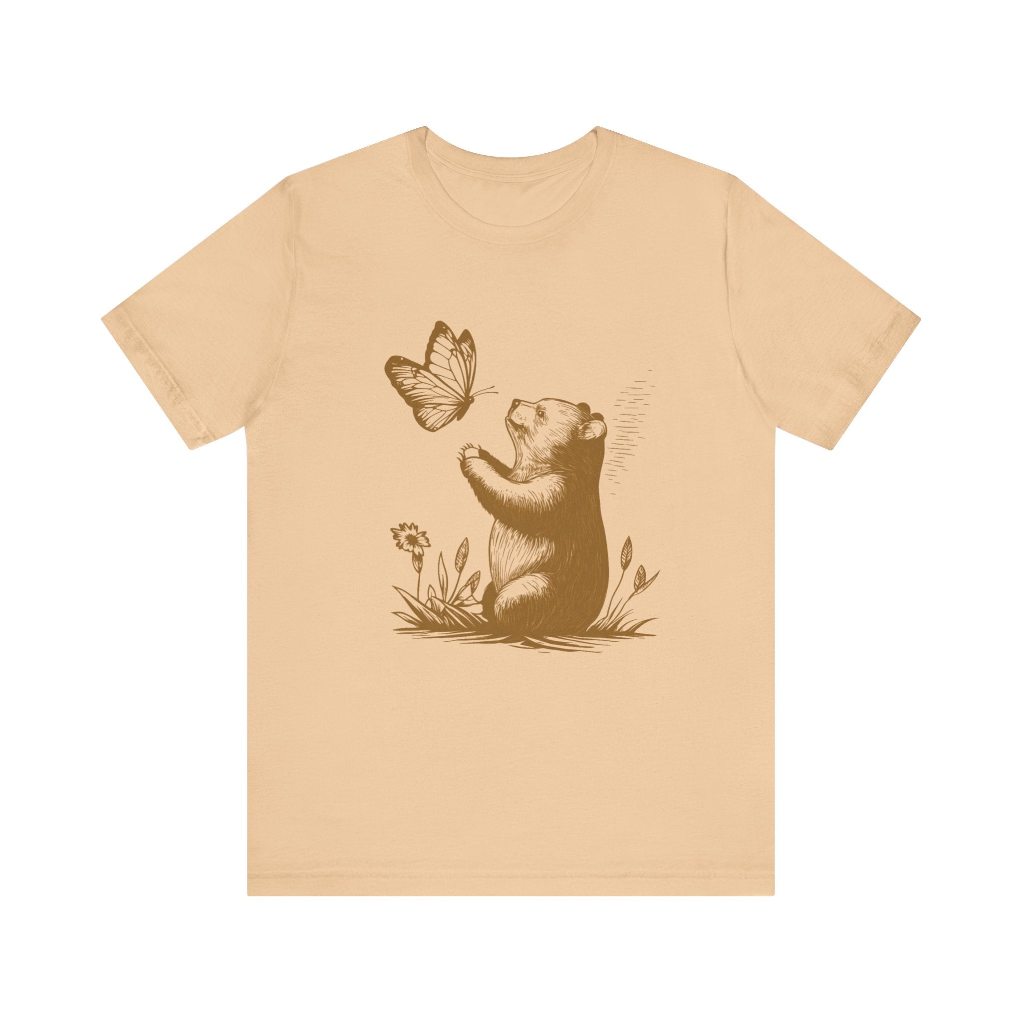 Bear Butterfly Shirt, Vintage Retro Bear Shirt by PopCultureByDesign36