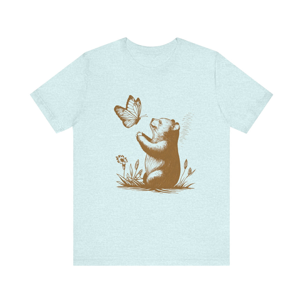 Bear Butterfly Shirt, Vintage Retro Bear Shirt by PopCultureByDesign36