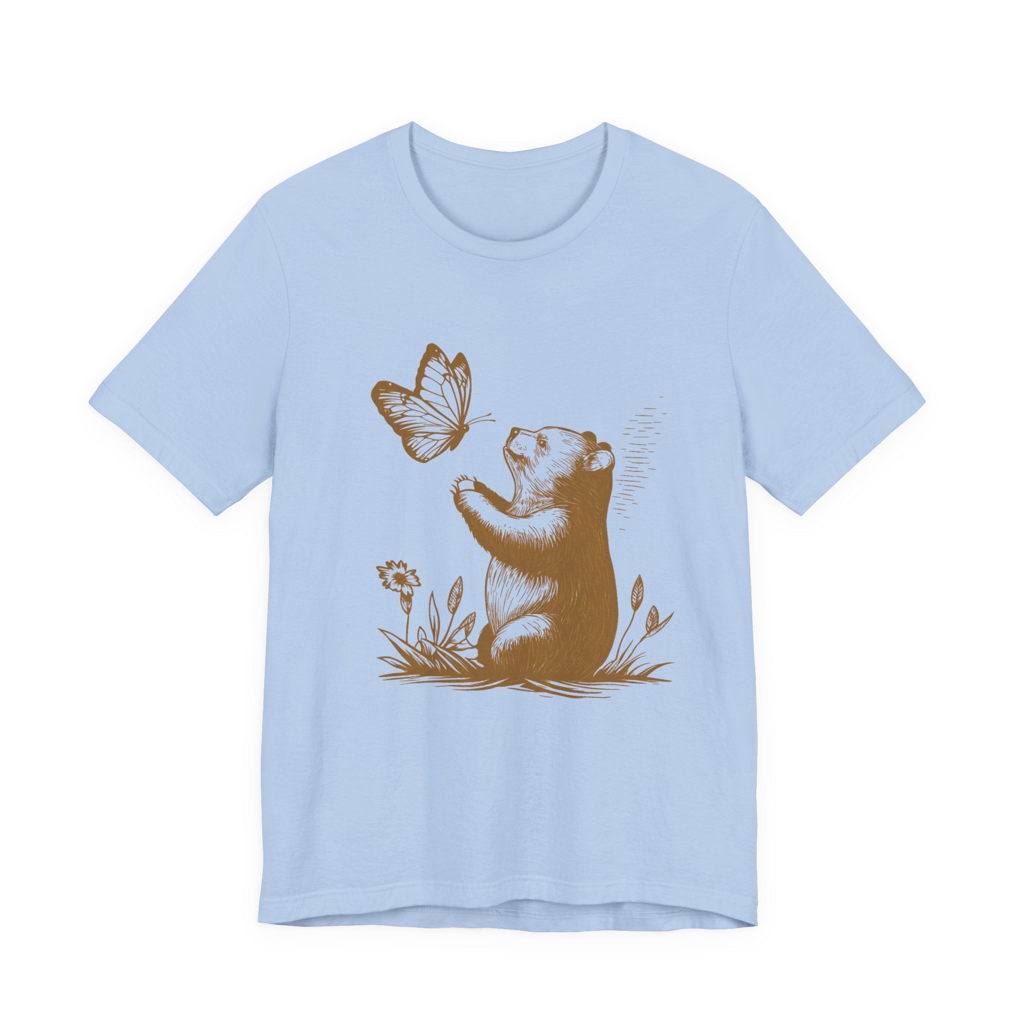 Bear Butterfly Shirt, Vintage Retro Bear Shirt by PopCultureByDesign36
