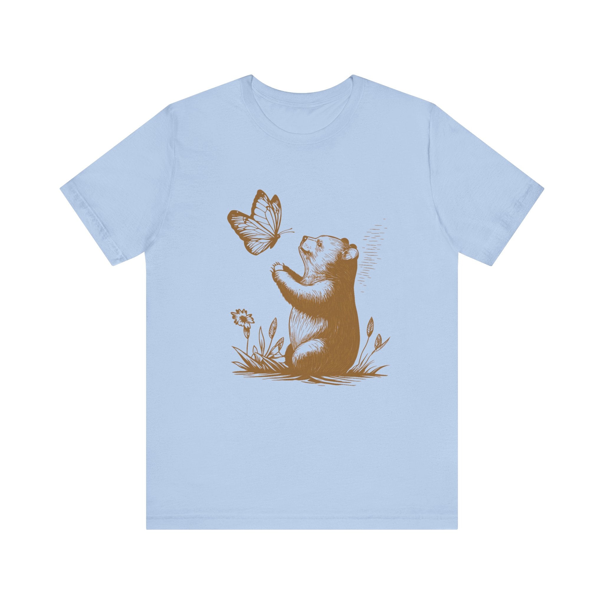 Bear Butterfly Shirt, Vintage Retro Bear Shirt by PopCultureByDesign36