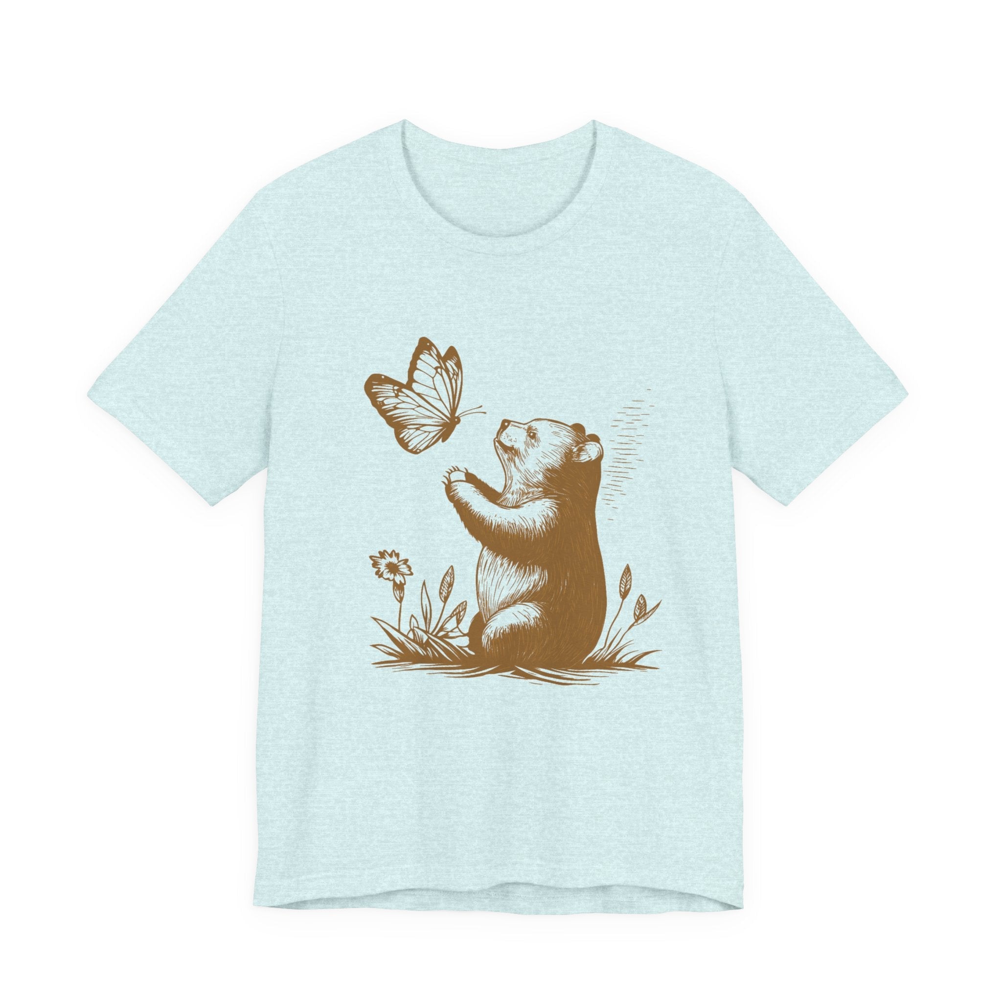 Bear Butterfly Shirt, Vintage Retro Bear Shirt by PopCultureByDesign36