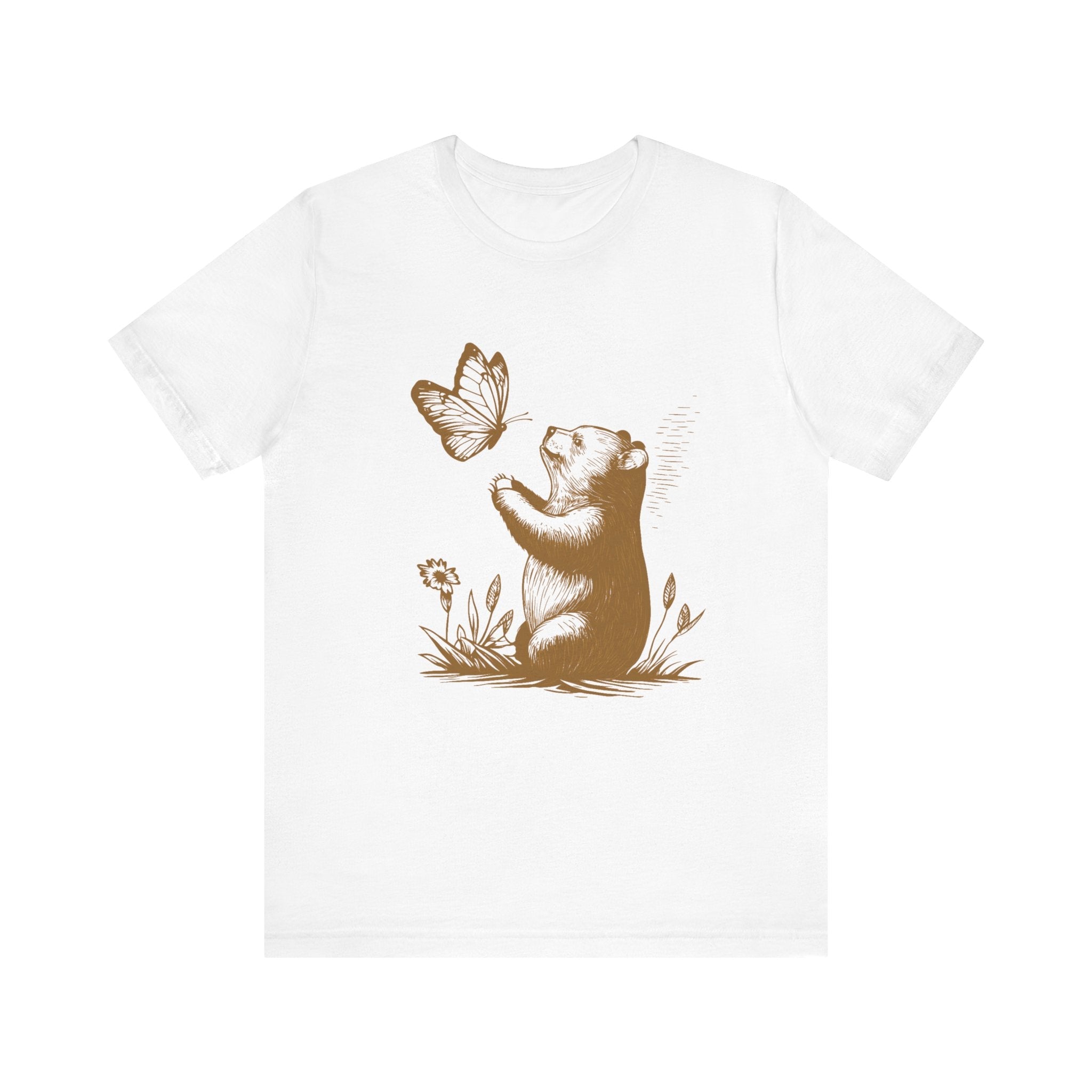 Bear Butterfly Shirt, Vintage Retro Bear Shirt by PopCultureByDesign36