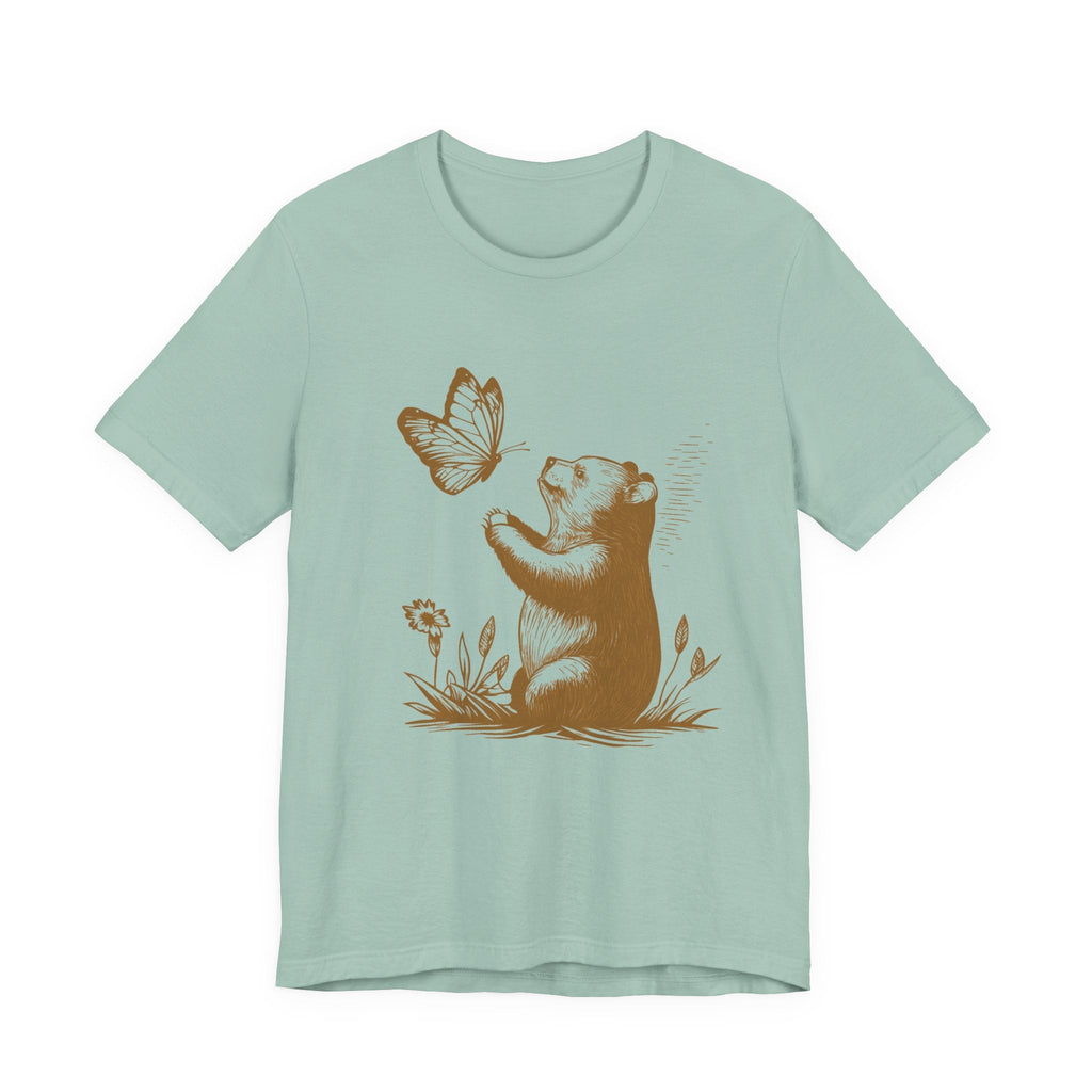 Bear Butterfly Shirt, Vintage Retro Bear Shirt by PopCultureByDesign36