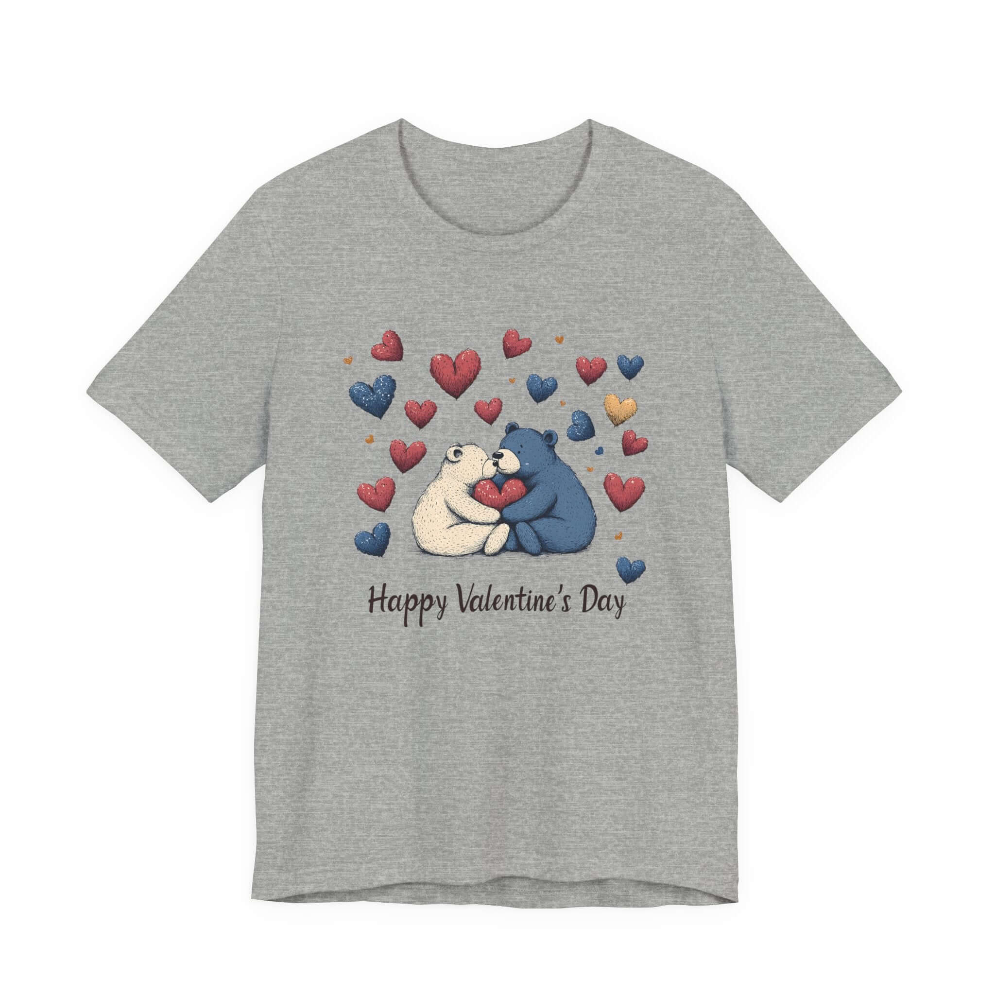 Bear Valentine Shirt, Cute Bear Shirt, Teddy Bear Shirt, Heart Valentine Shirt by PopCultureByDesign36