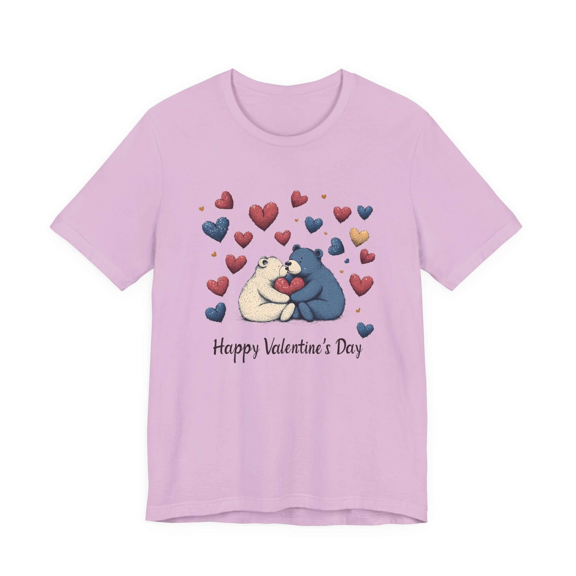 Bear Valentine Shirt, Cute Bear Shirt, Teddy Bear Shirt, Heart Valentine Shirt - Popbydesign