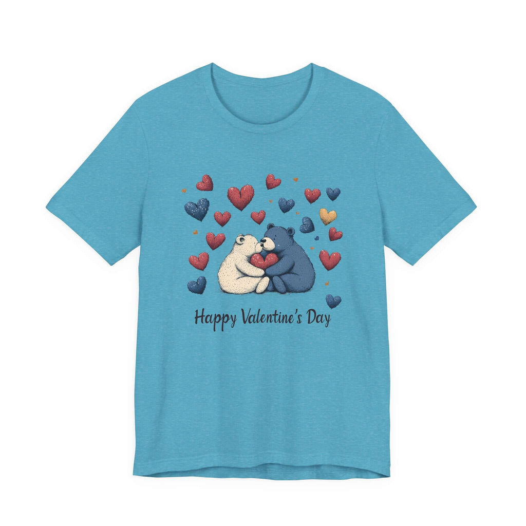 Bear Valentine Shirt, Cute Bear Shirt, Teddy Bear Shirt, Heart Valentine Shirt by PopCultureByDesign36