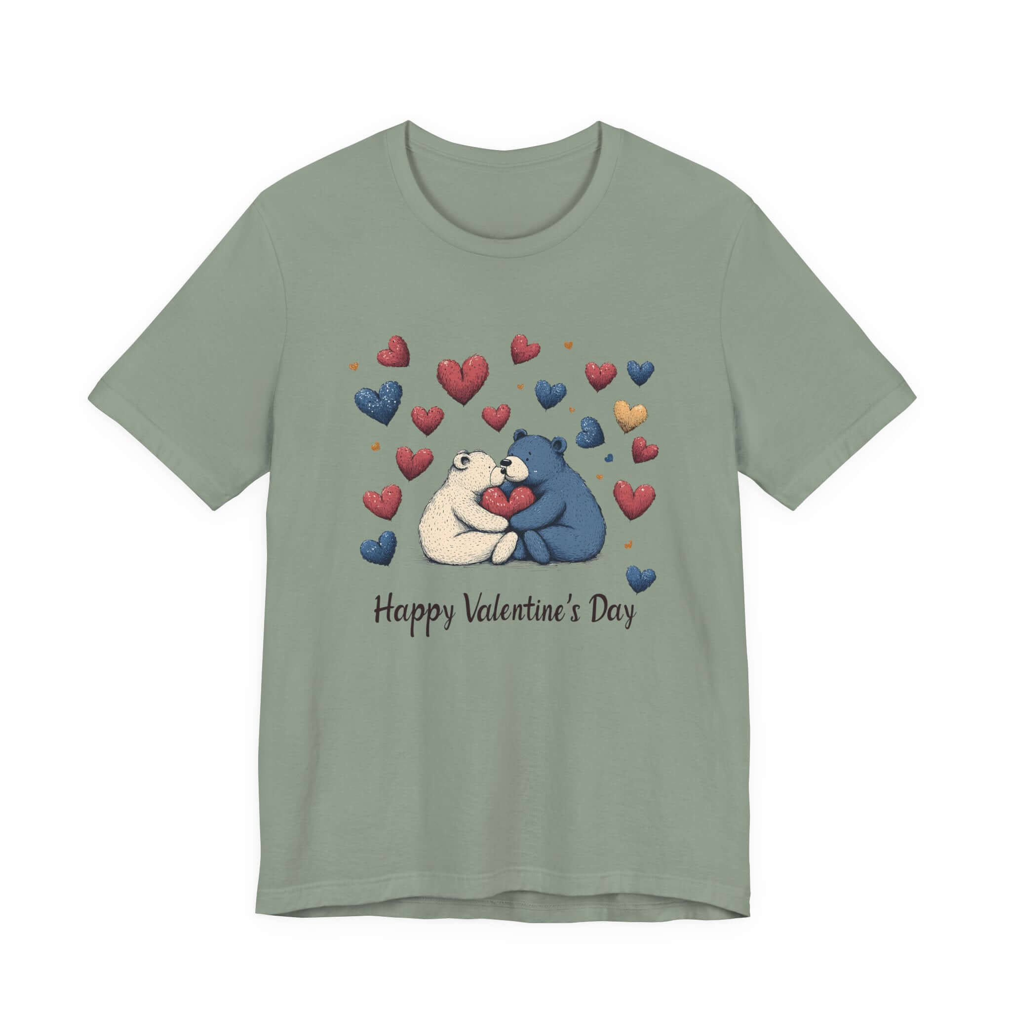 Bear Valentine Shirt, Cute Bear Shirt, Teddy Bear Shirt, Heart Valentine Shirt by PopCultureByDesign36