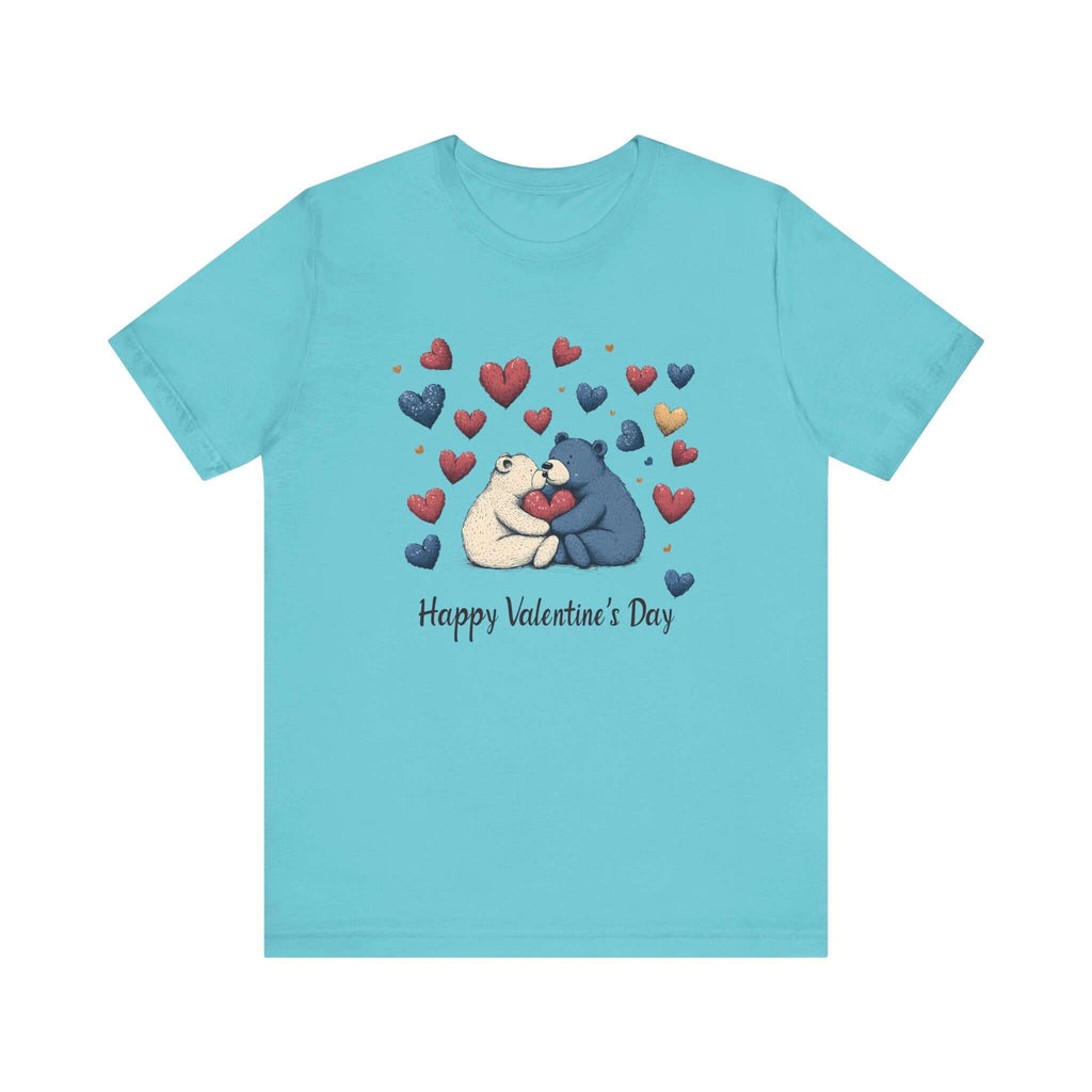 Bear Valentine Shirt, Cute Bear Shirt, Teddy Bear Shirt, Heart Valentine Shirt by PopCultureByDesign36