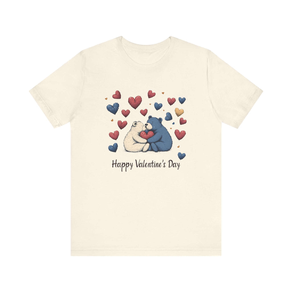 Bear Valentine Shirt, Cute Bear Shirt, Teddy Bear Shirt, Heart Valentine Shirt by PopCultureByDesign36