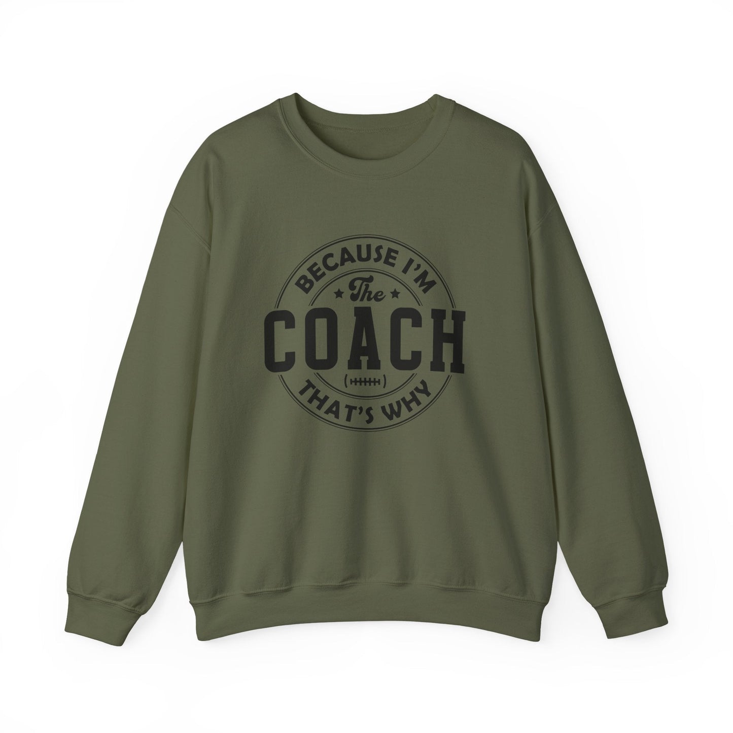 Because I'm The Coach Shirt, Coach Gifts, Shirts For Coach - Popbydesign